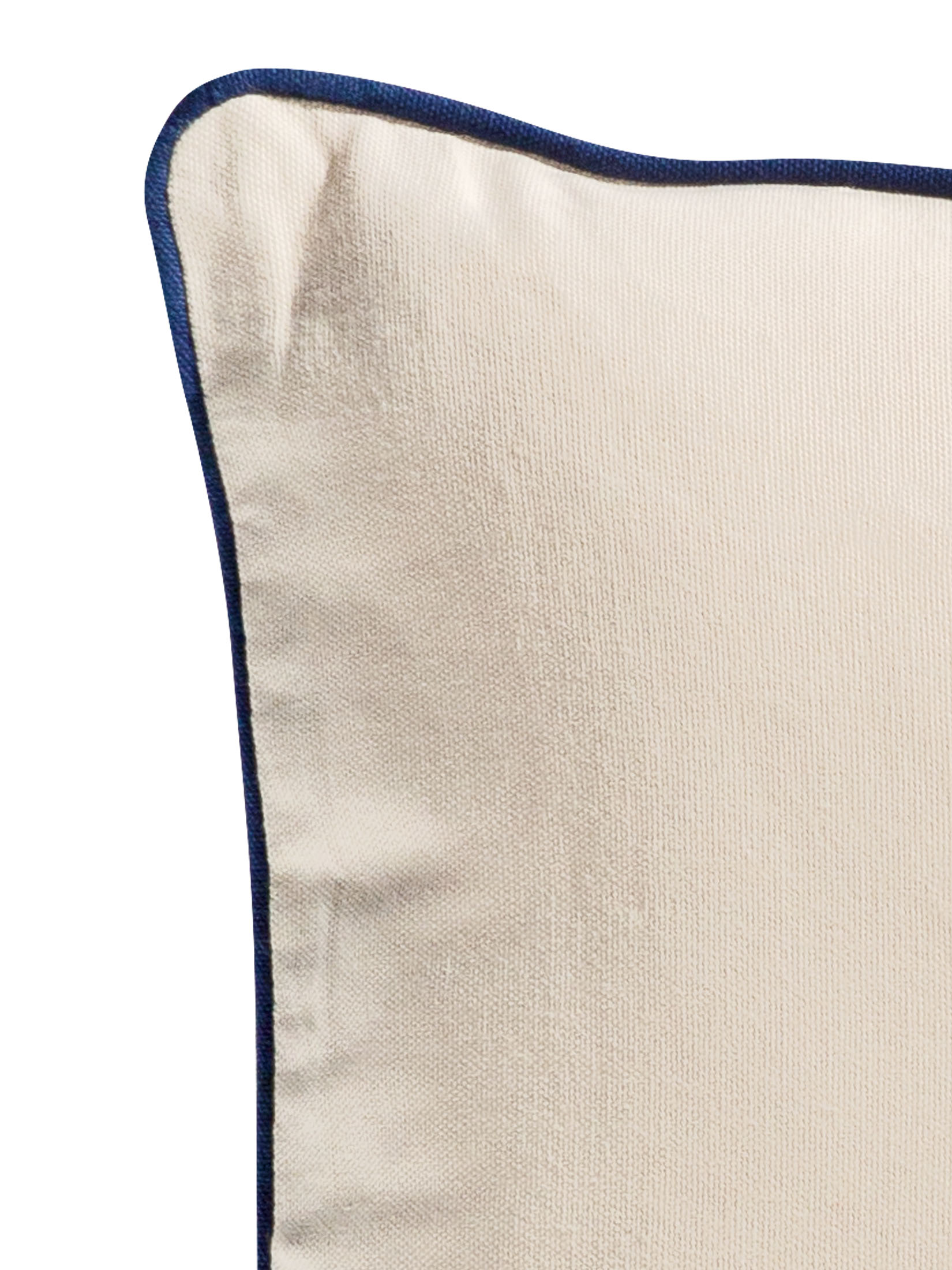 Creme/Blau