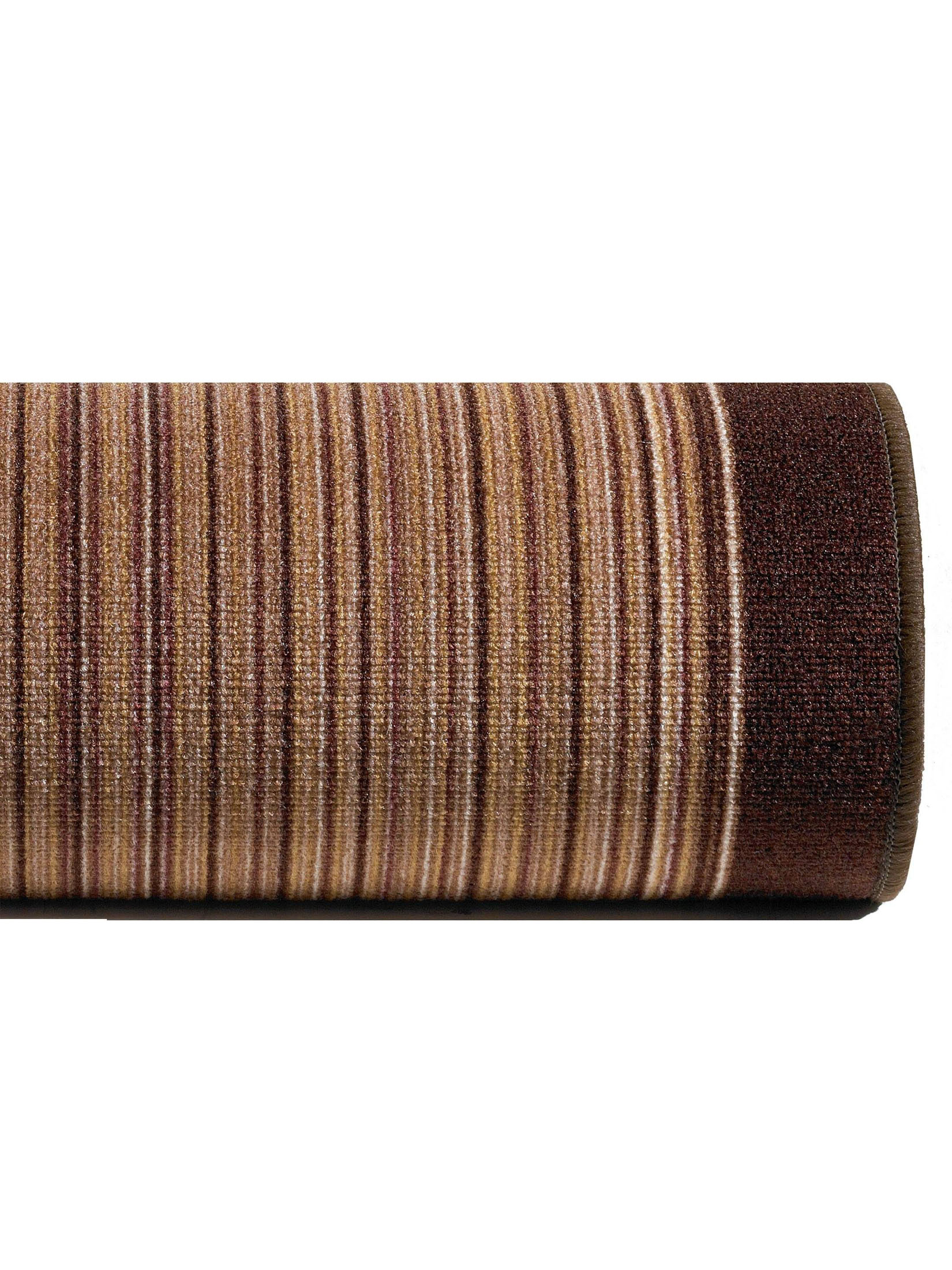 Läufer von Kibek Stripes in Braun, 80 cm breit