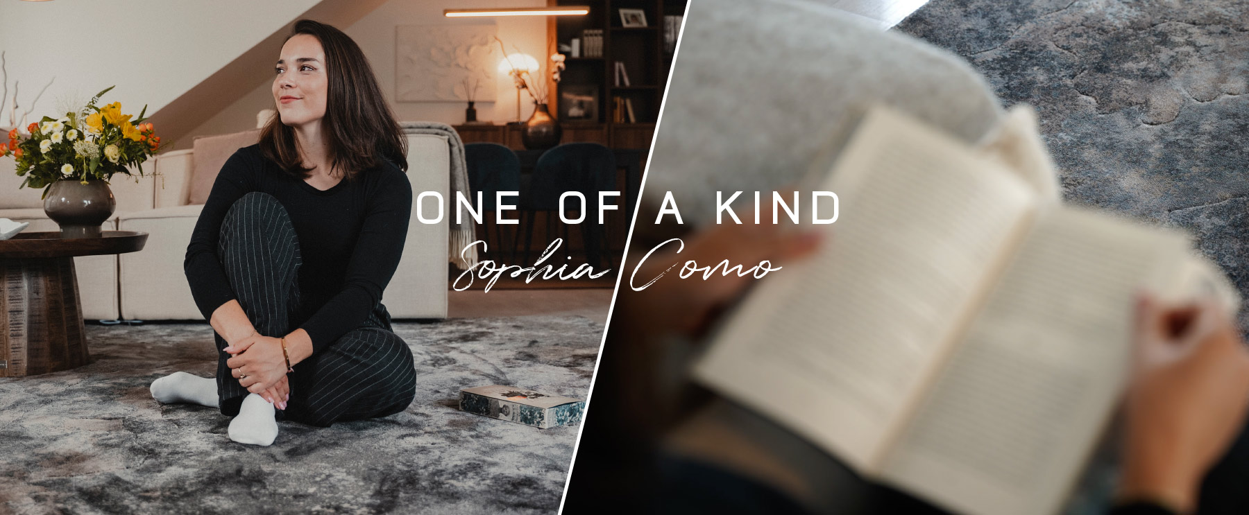 Markenstory One of a Kind mit Sophia Como im Desktopformat