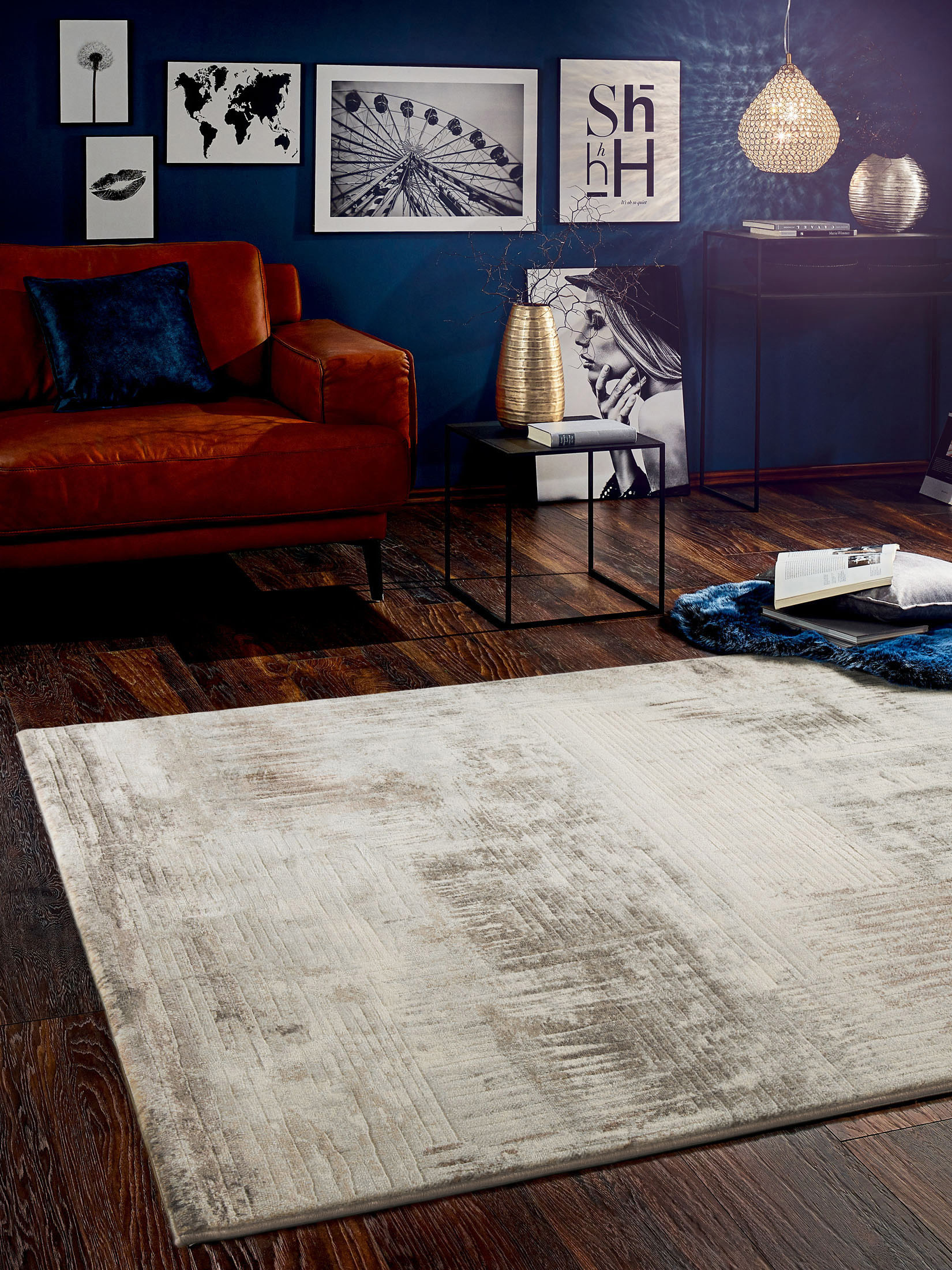 Versailles - Designer-Teppich von Kibek in Beige