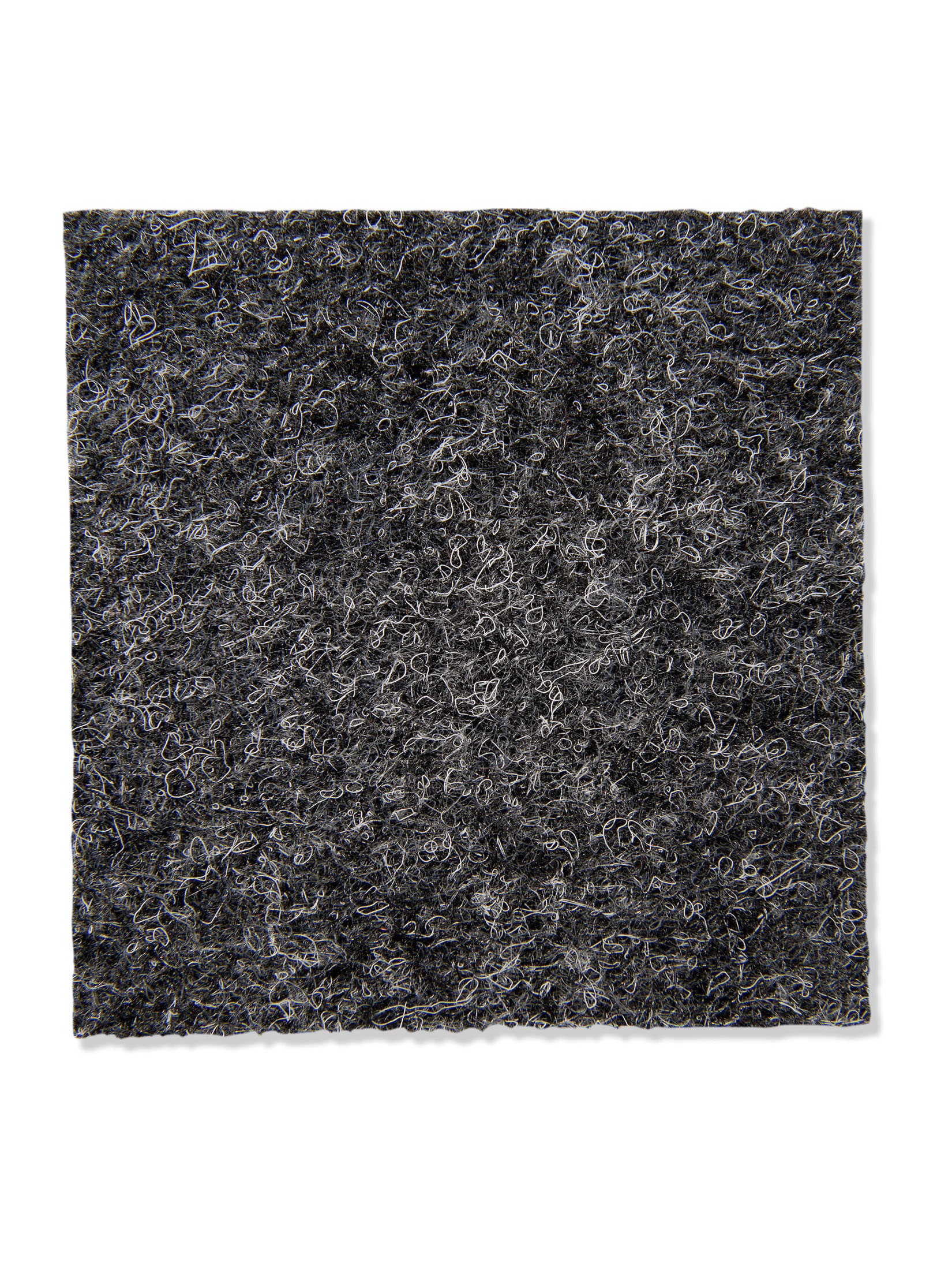 Nadelfilz-Teppichboden von Kibek - Wales in Grau, 200 cm breit
