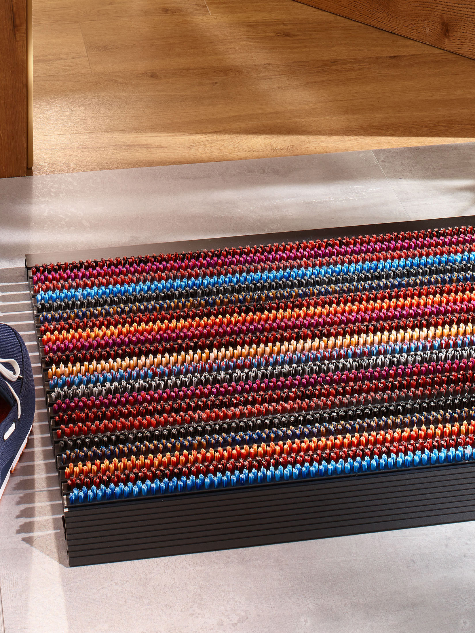 Color Brush - Fußmatte von Kibek in Multicolor