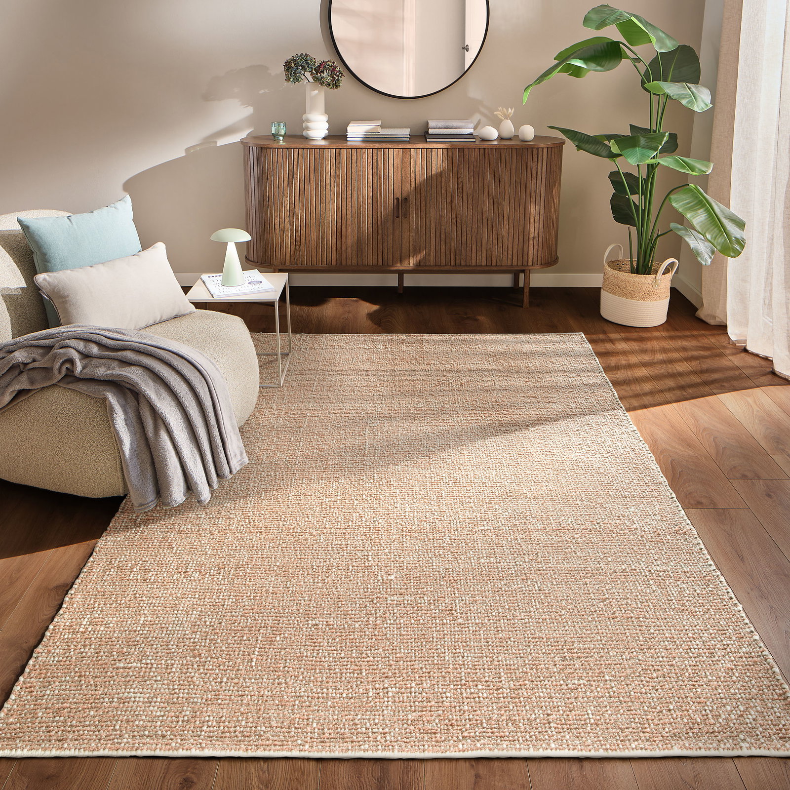 Kibek Woll-Teppich - Bergerud Orange 70 x 140 cm