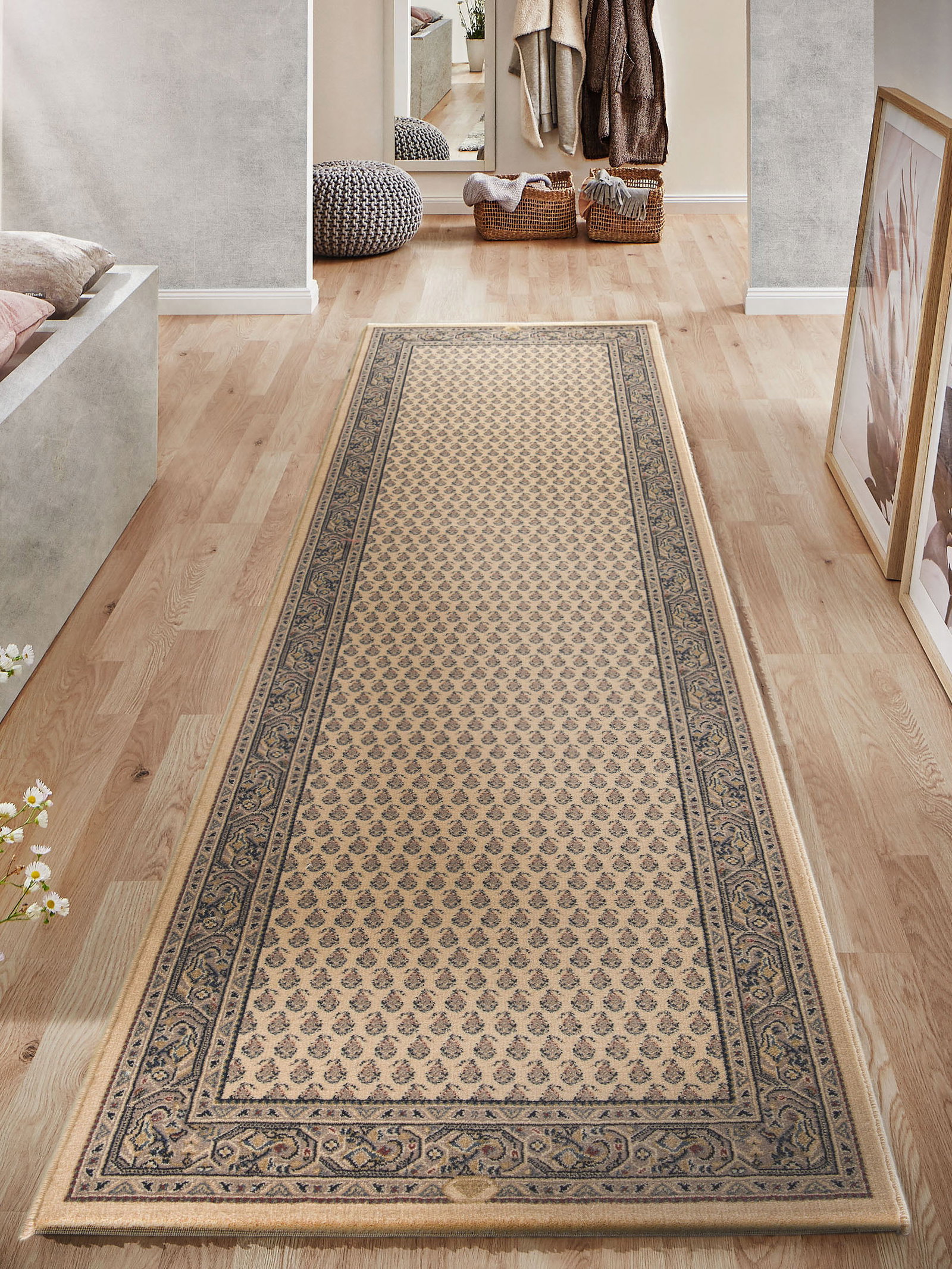 Kibek Orient-Teppich - Osaka Beige 80 x 350 cm