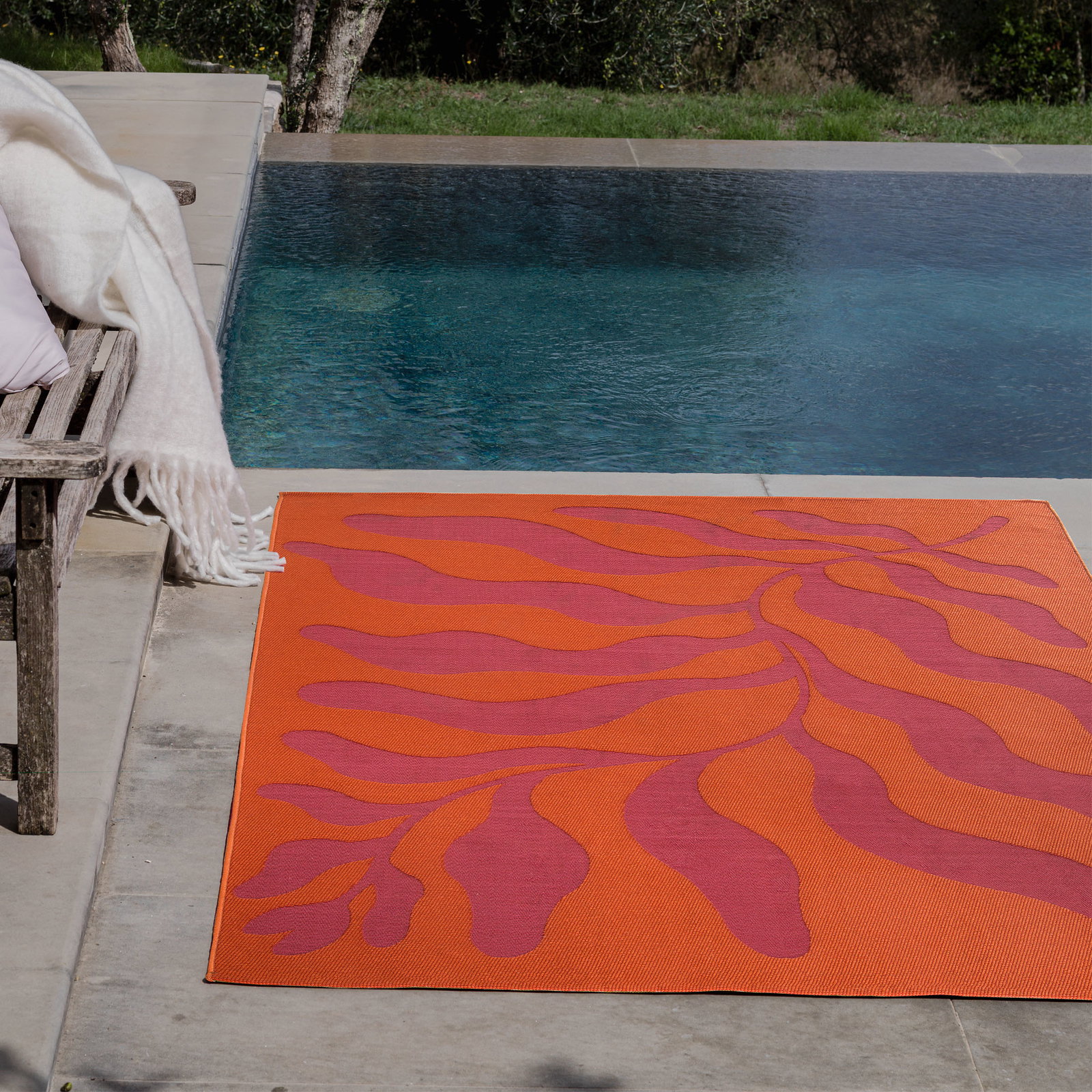Kibek Outdoor-Teppich - Marari Orange 160 x 235 cm