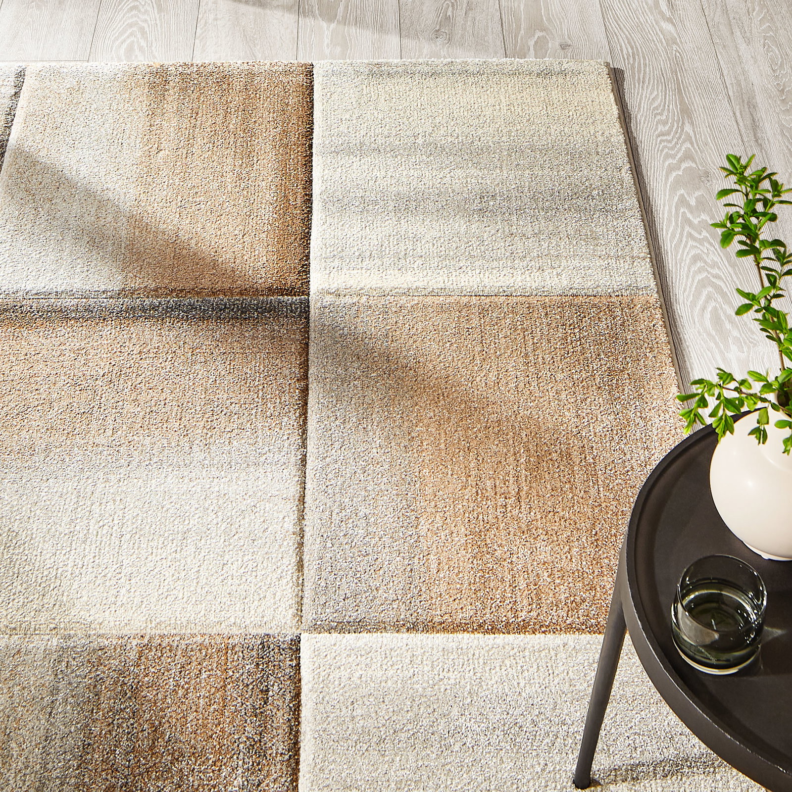 Kibek Moderner Teppich - Westport Beige 80 x 150 cm