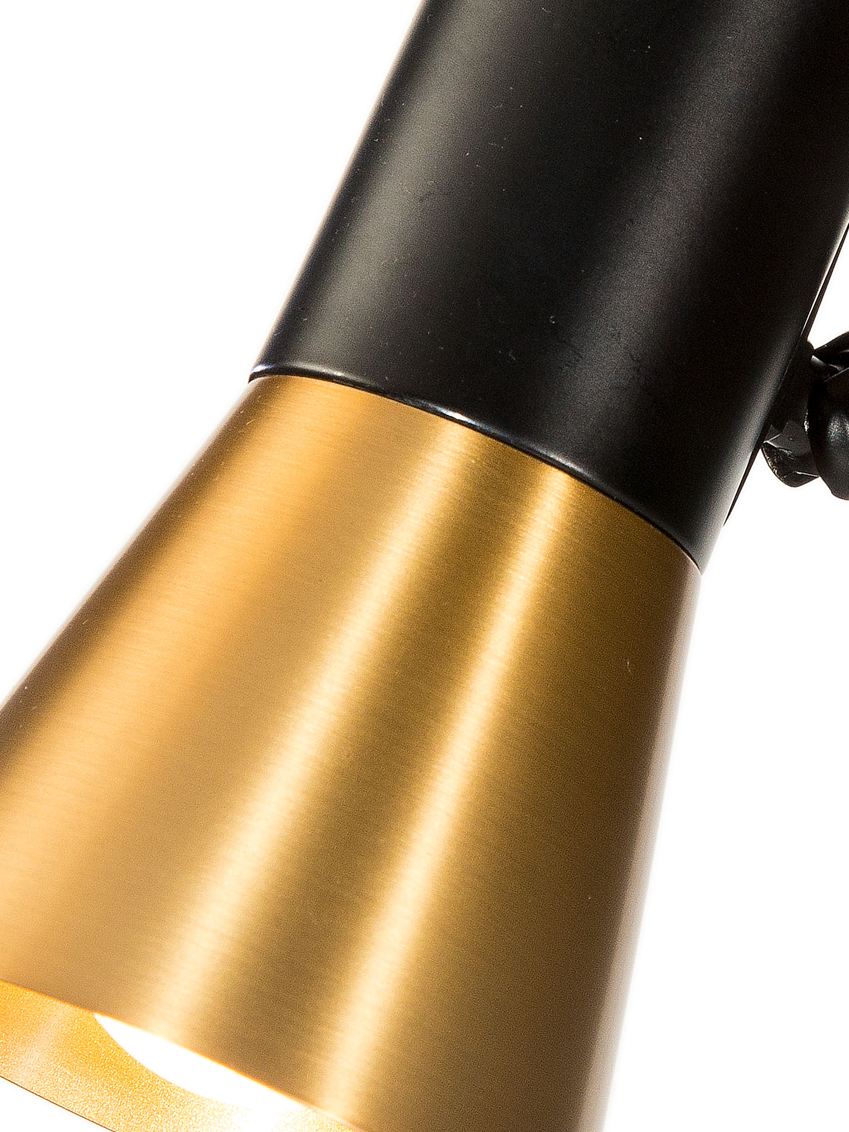 Satin Brass/Schwarz