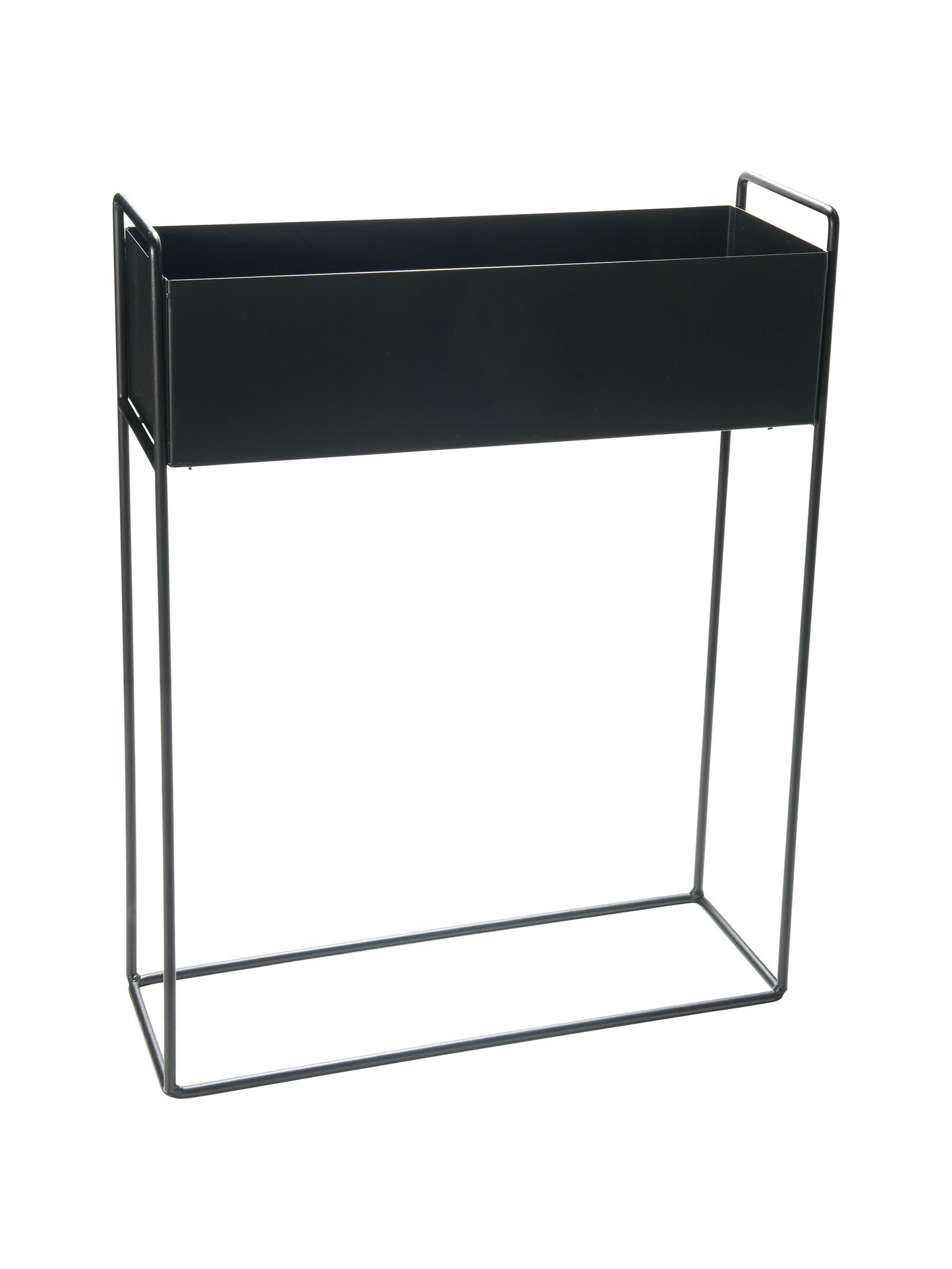 Blumenkasten | Schwarz | ca. 20 x 57 x 74,0 cm | 2143940001