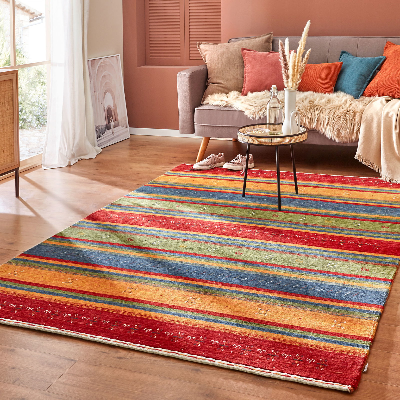Kibek Loribaff - Mhasala Multicolor 70 x 140 cm