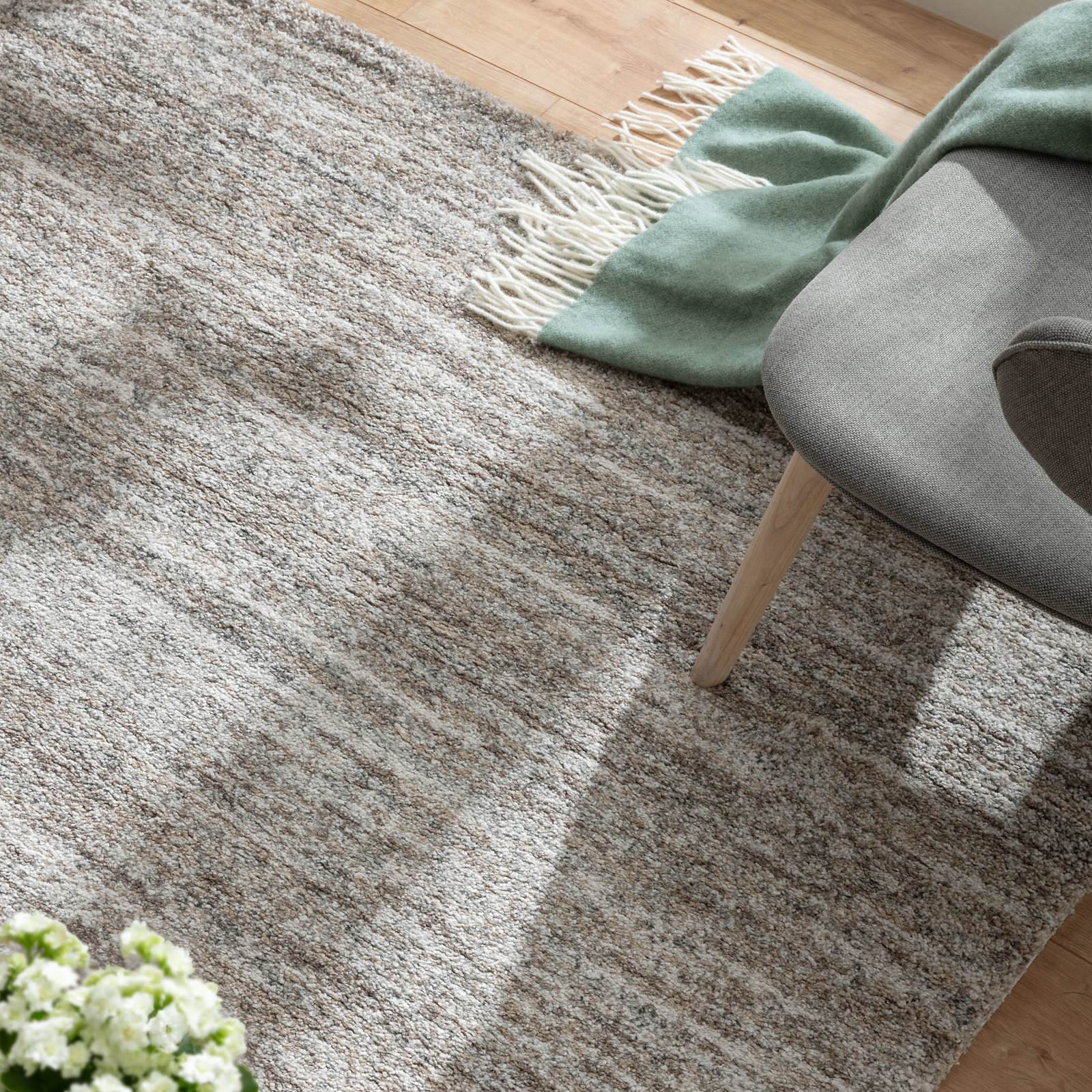 Kibek Moderner Teppich - Taurus Beige 133 x 195 cm