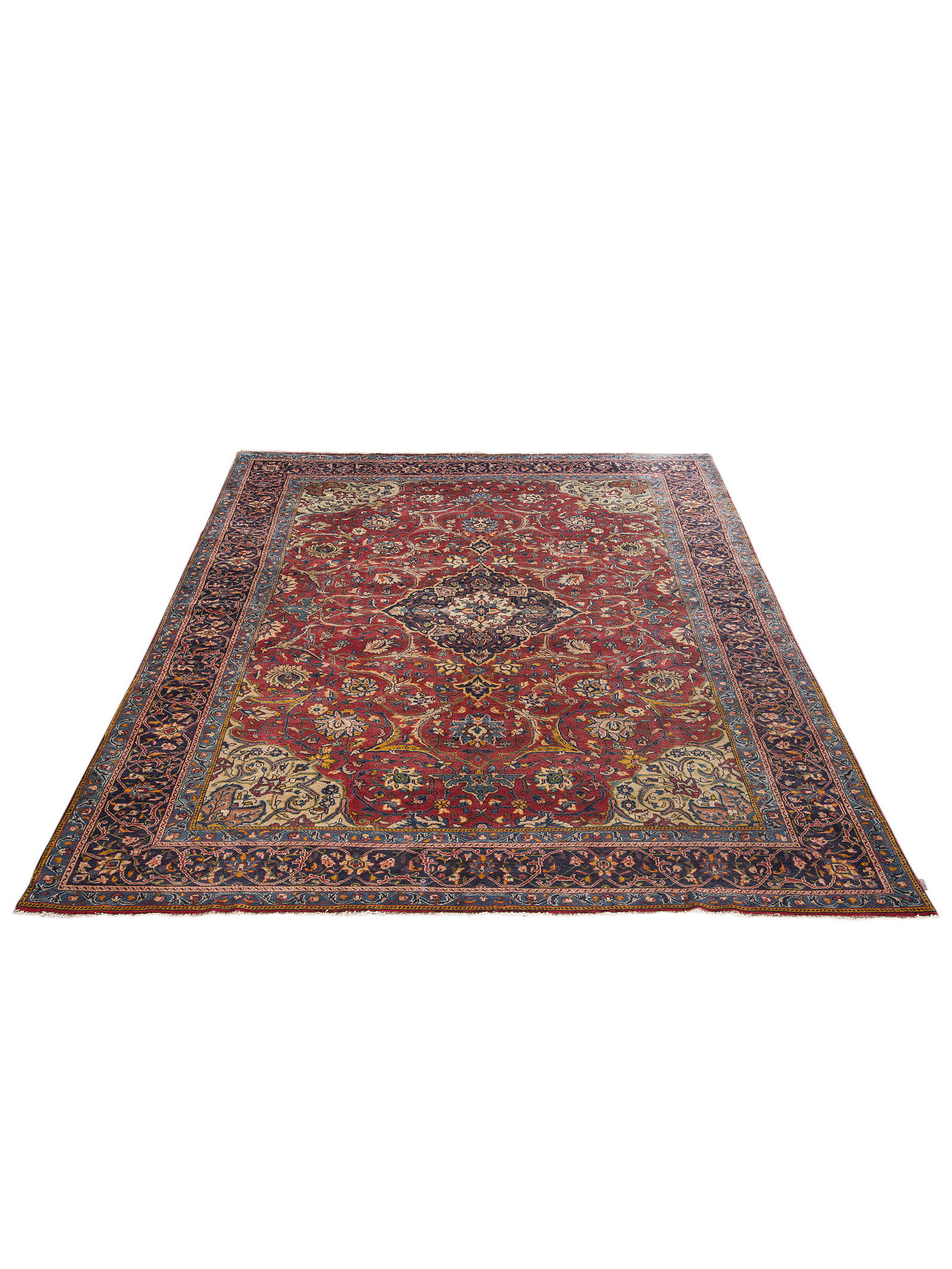 Kibek Unikat / Einzelstück - Sarough Rot 250 x 350 cm 100% Schurwolle