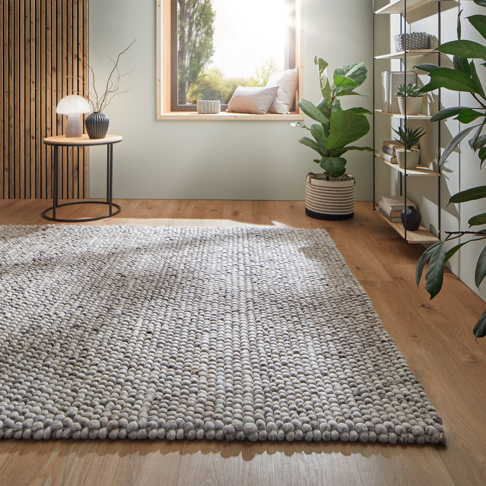 Kibek Woll-Teppich - Vinstrup Beige 70 x 140 cm