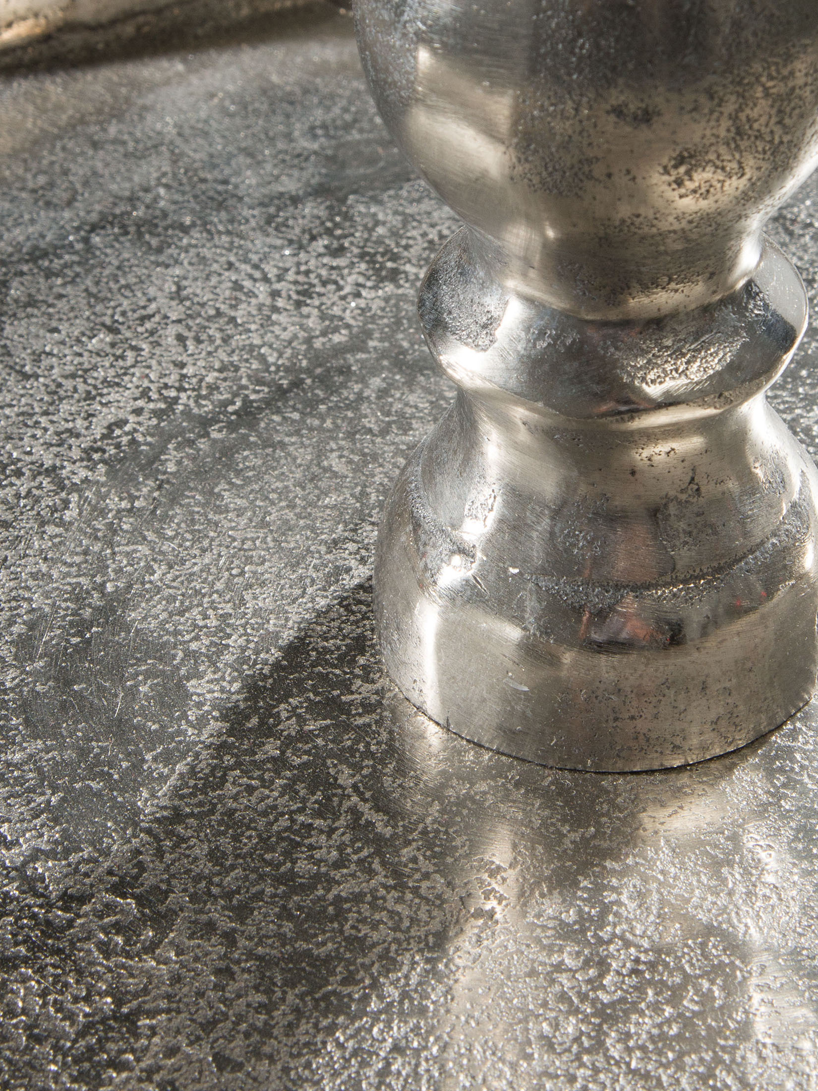 Raw Silver Finish | Silber | ca. 113 cm
