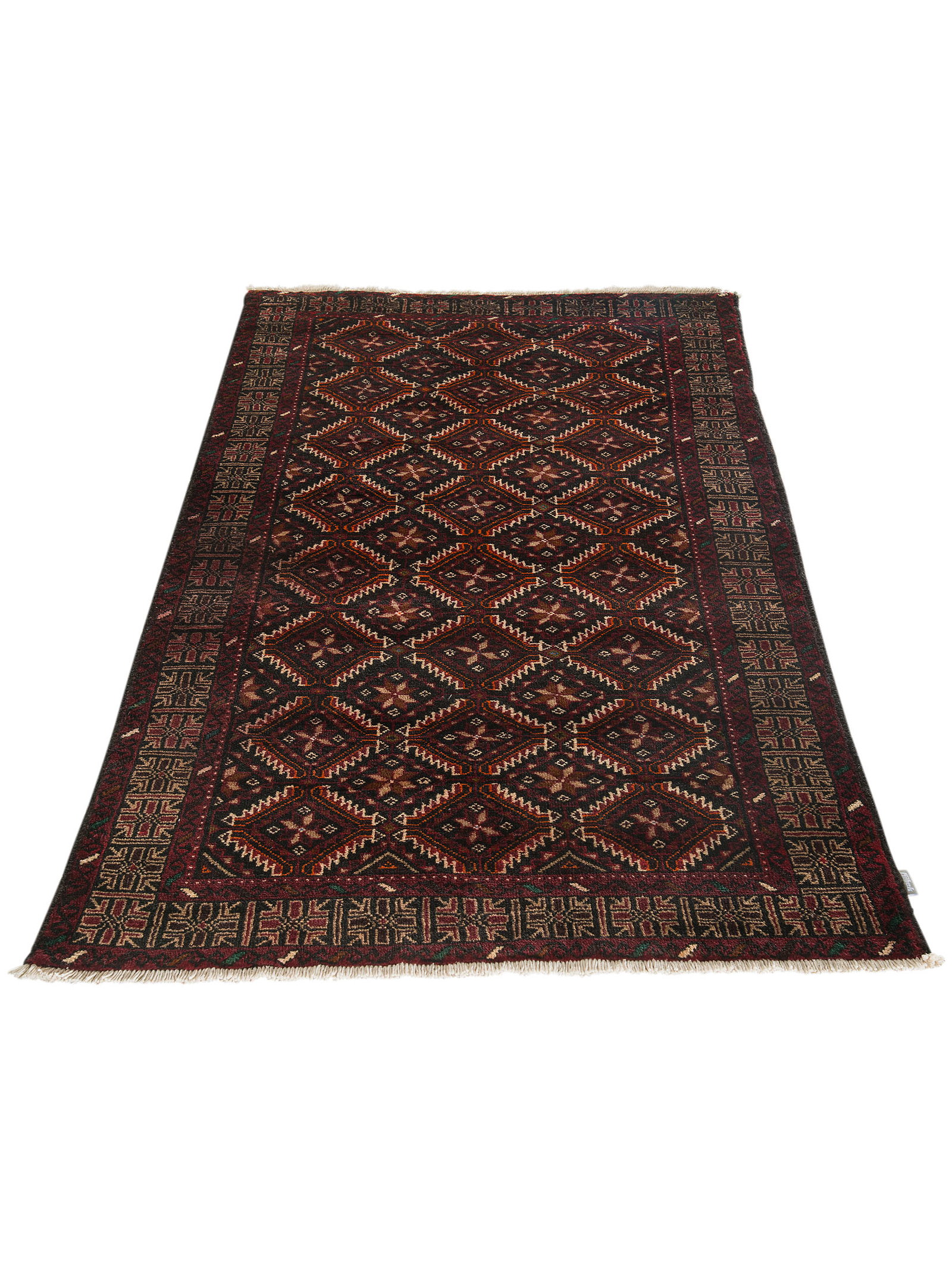 Kibek Unikat / Einzelstück - Belutsch Blau 120 x 180 cm 100% Schurwolle