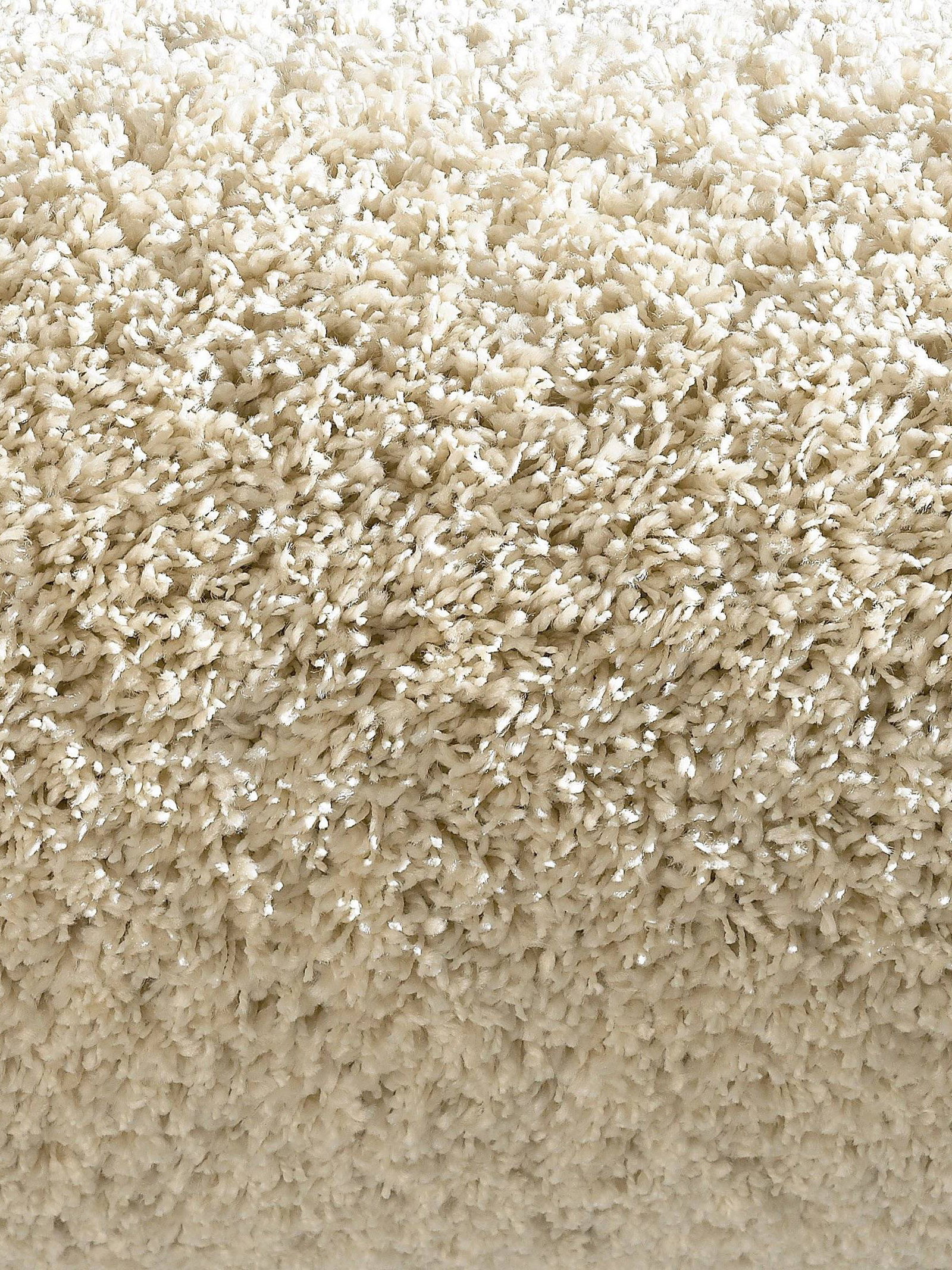 Kibek Hochflor-Teppich - Creation Creme 80 x 250 cm