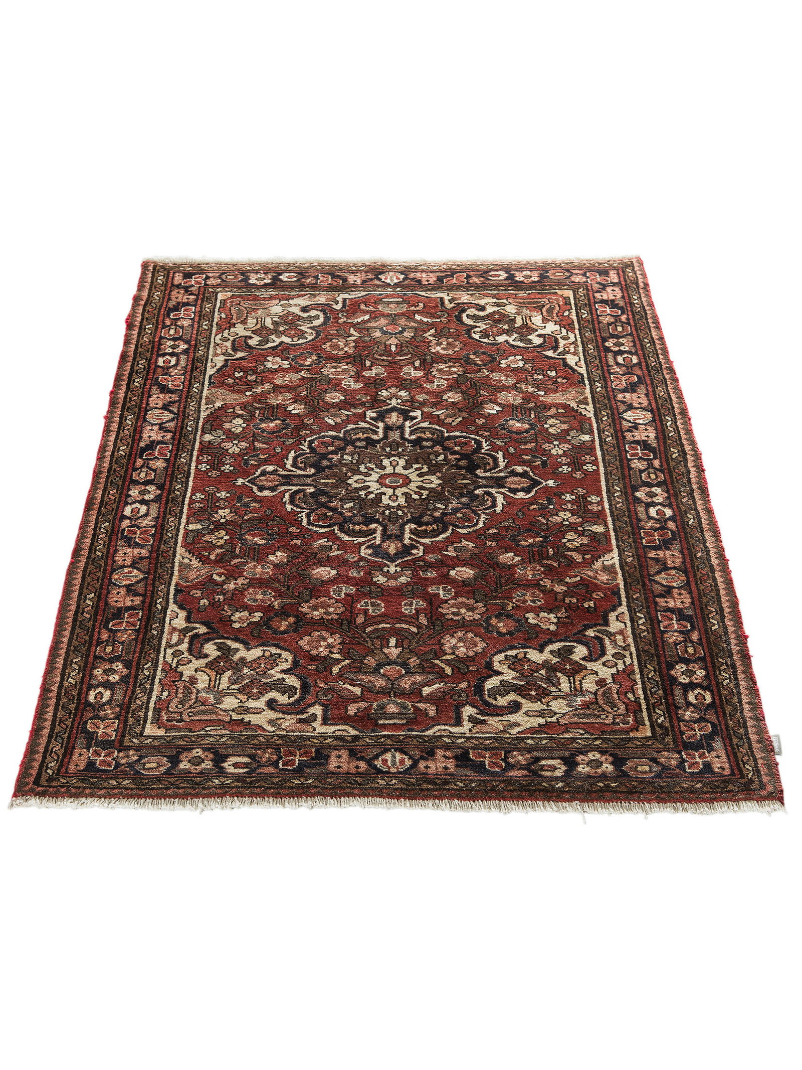 Kibek Unikat / Einzelstück - Borchalou Hamadan Rot 90 x 160 cm 100% Schurwolle