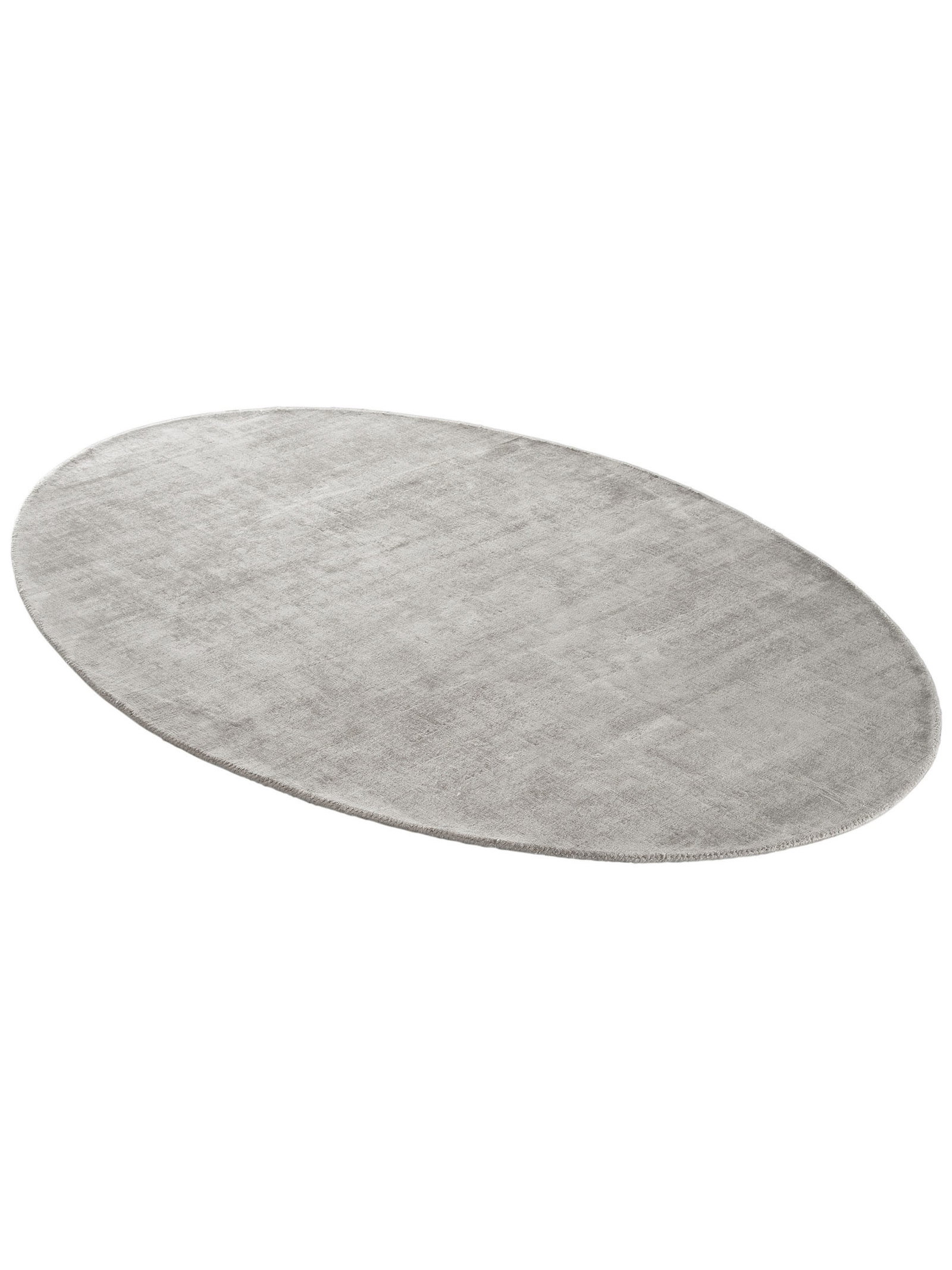 Kibek Viskose-Teppich - Miramar Grau 140 x 200 cm 100 % Viskose