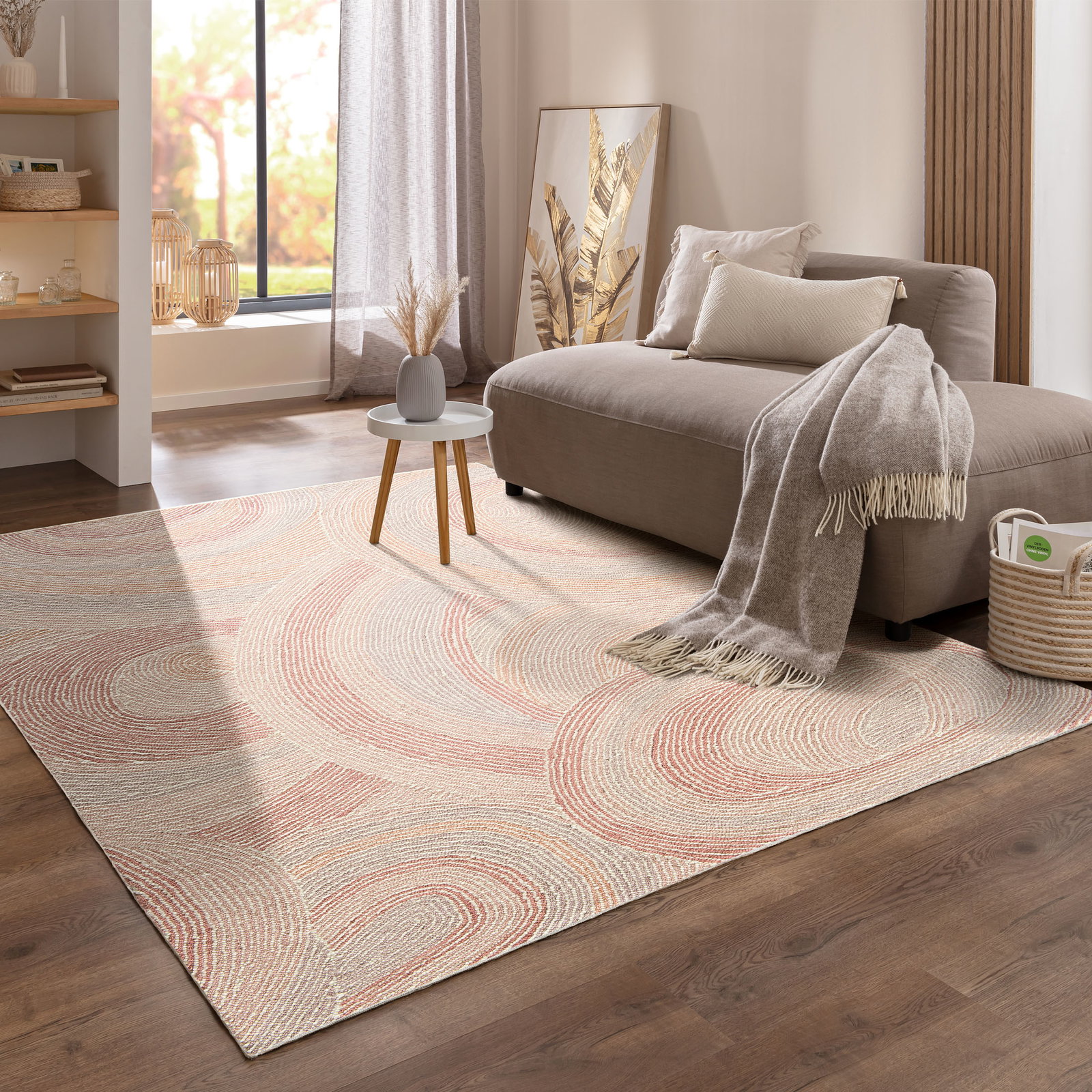 Kibek Woll-Teppich - Ralund Orange 140 x 200 cm