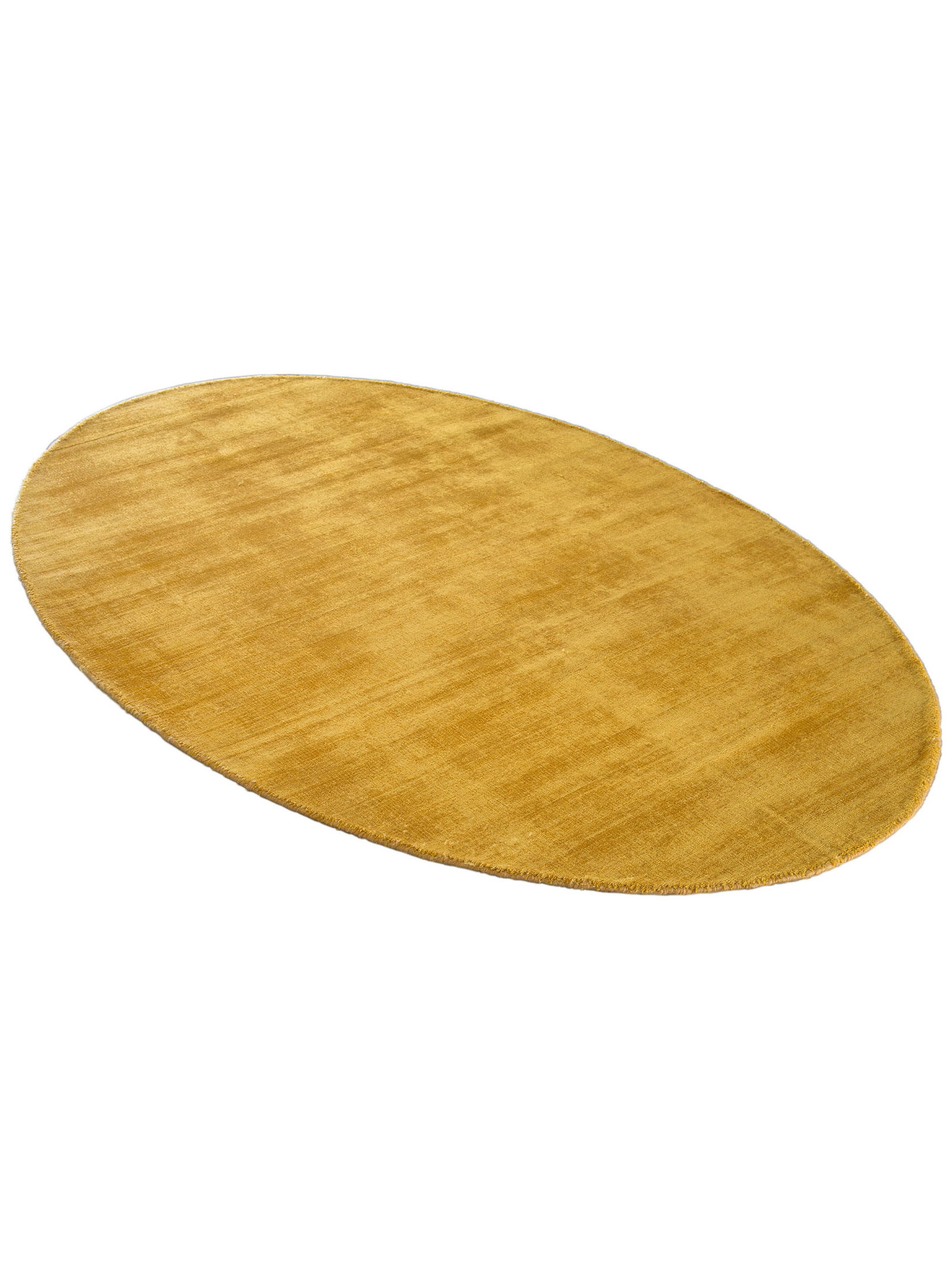 Kibek Viskose-Teppich - Miramar Gelb 170 x 240 cm 100 % Viskose