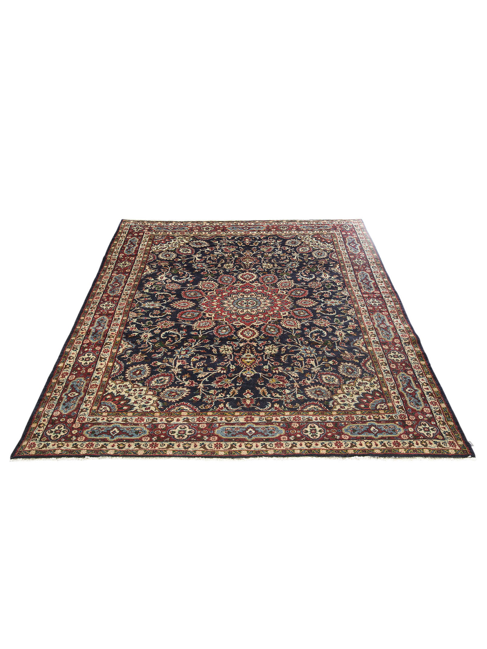 Kibek Unikat / Einzelstück - Mehraban Hamadan Schwarz 200 x 300 cm 100% Schurwolle