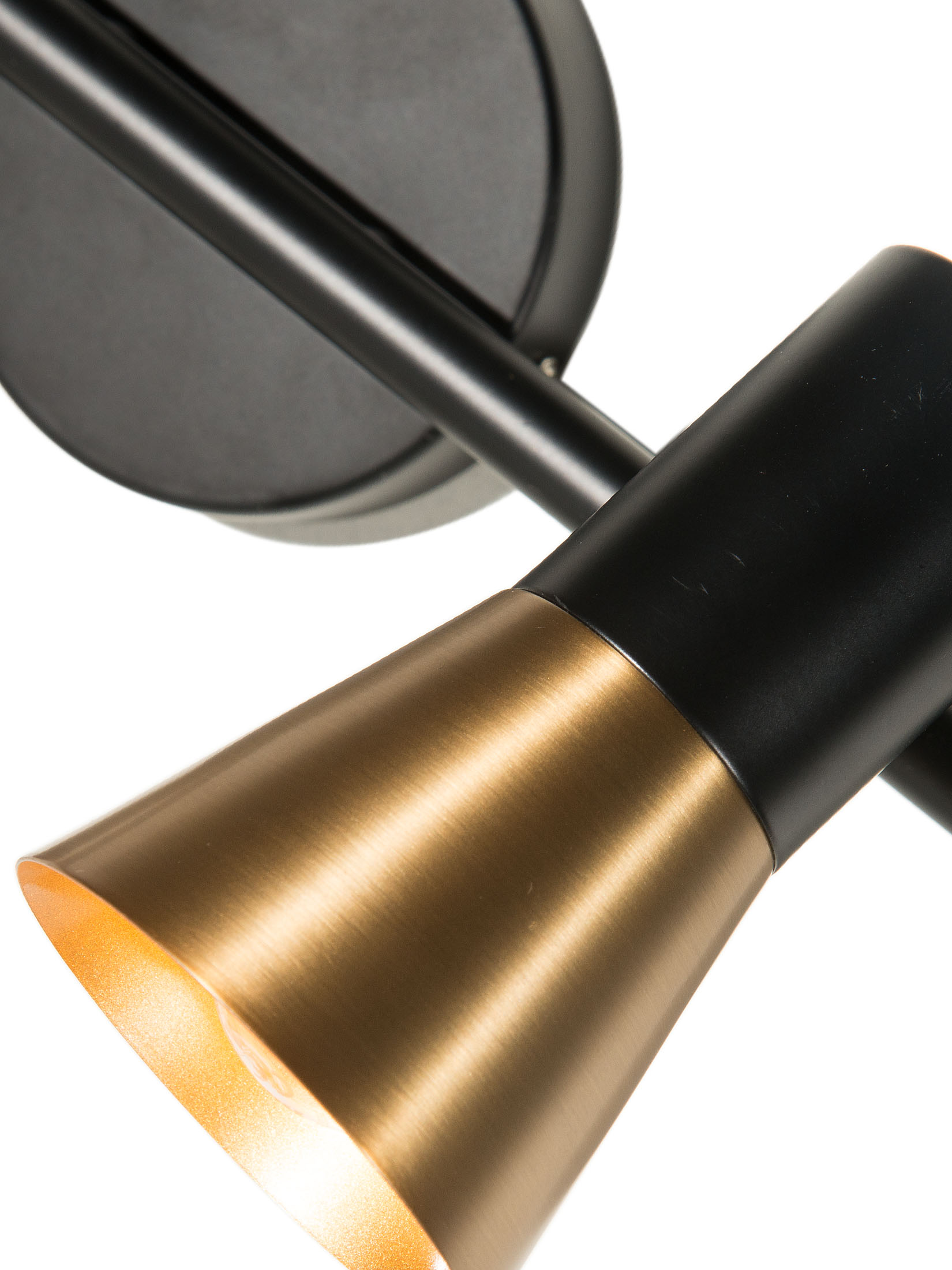 Satin Brass/Schwarz