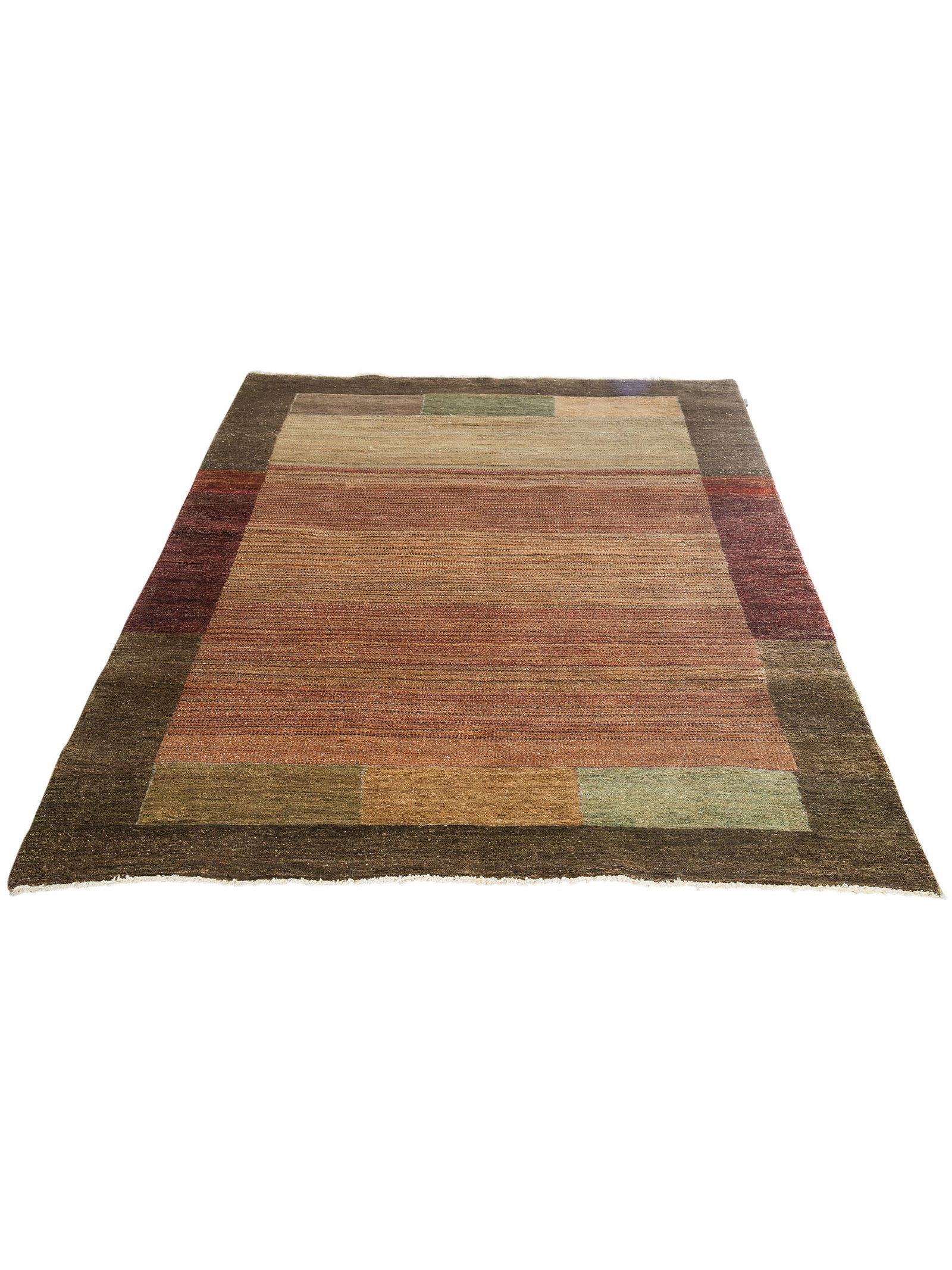 Kibek Unikat / Einzelstück - Contemporary Gabbeh Multicolor 170 x 240 cm 100% Schurwolle
