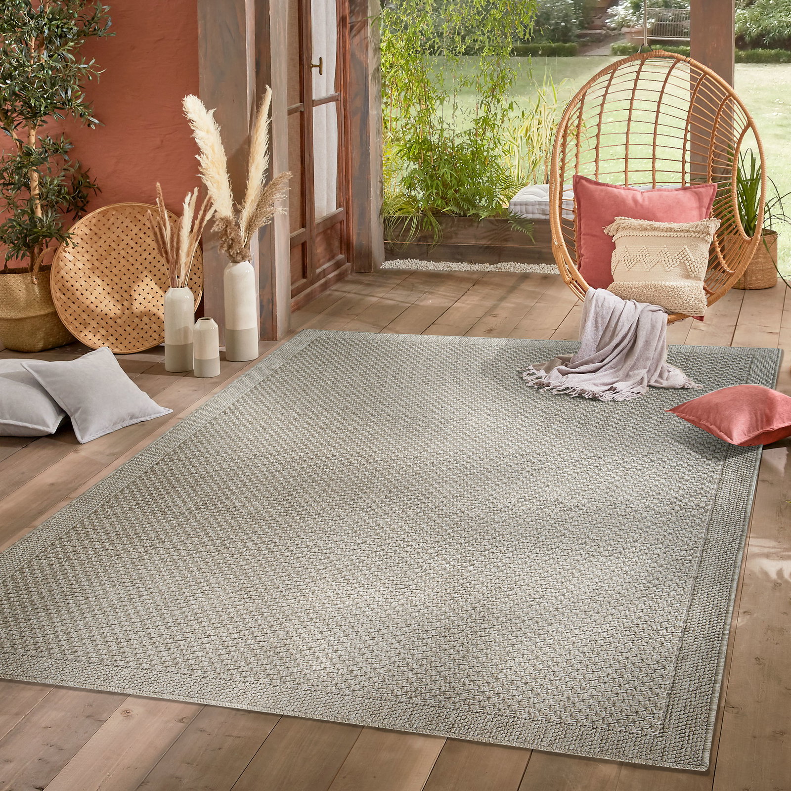 Kibek Outdoor-Teppich - Tsambika Beige 160 x 230 cm