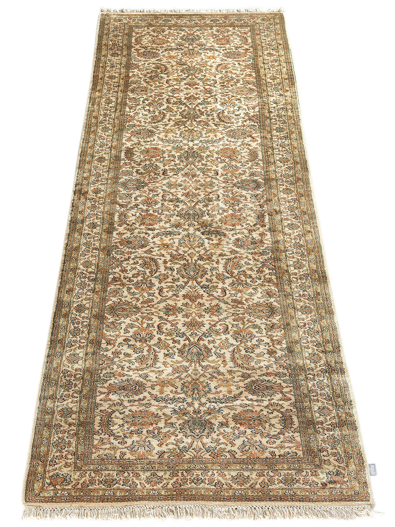 Kibek Unikat / Einzelstück - Kaschmir Seide 1818 Beige 80 x 300 cm 100 % Seide