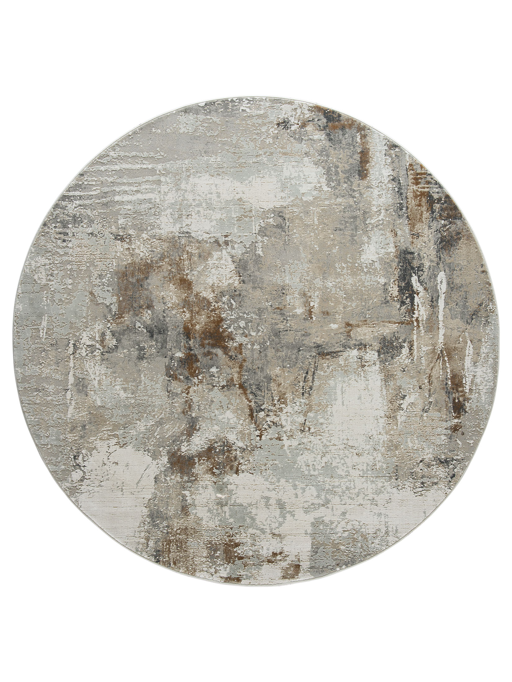 Garisim | Taupe | ca. 200 cm rund