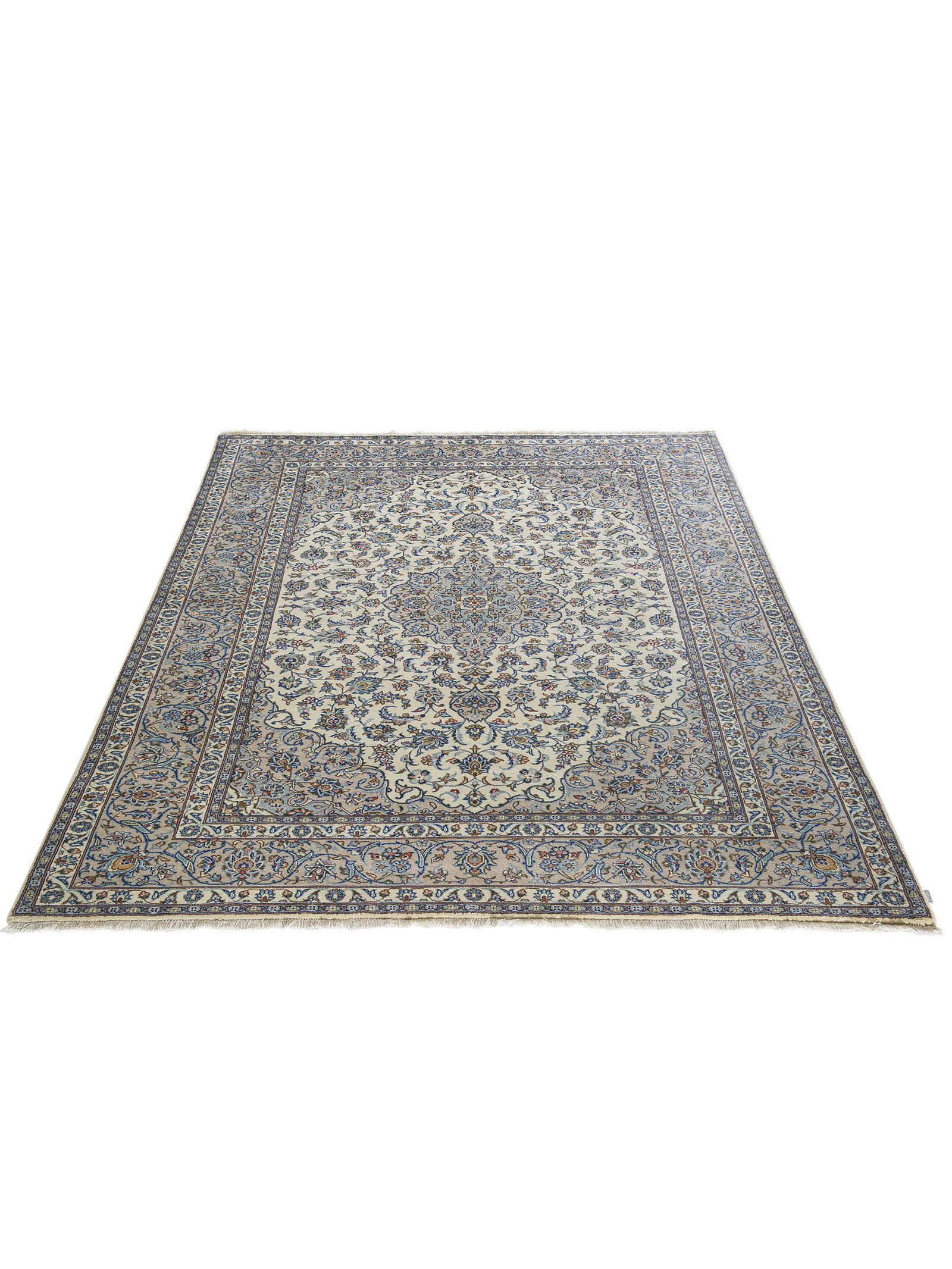 Kibek Unikat / Einzelstück - Keshan Beige 200 x 300 cm 100% Schurwolle