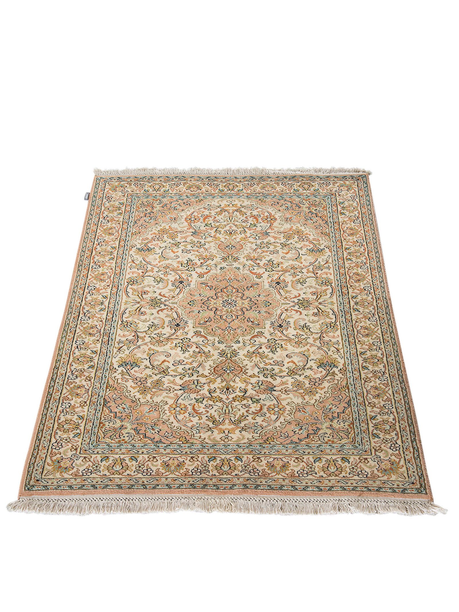 Kibek Unikat / Einzelstück - Kaschmir Seide 1818 Creme 70 x 140 cm 100 % Seide