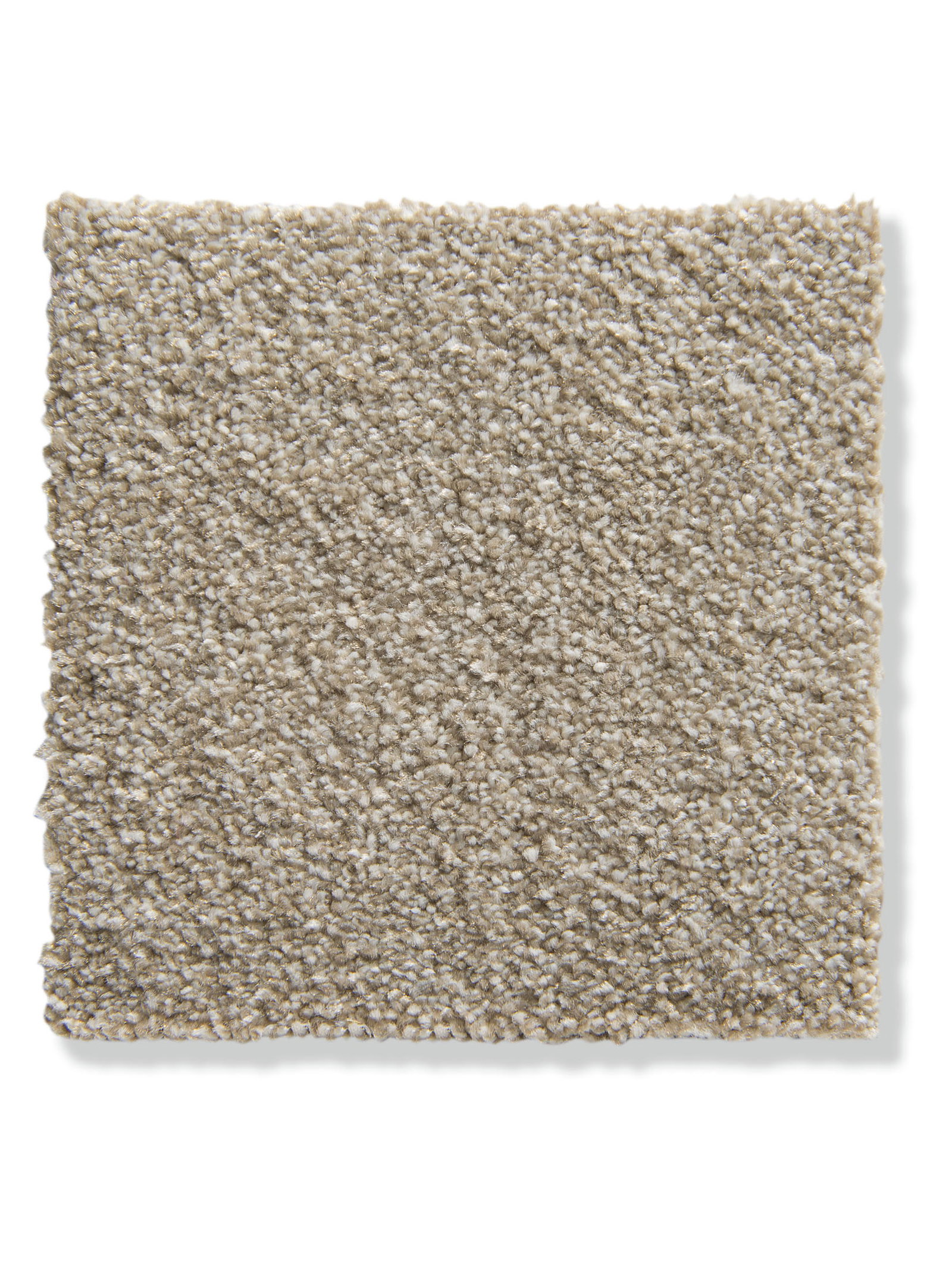Kibek Velours-Teppichboden - Salerno Beige 400 cm breit