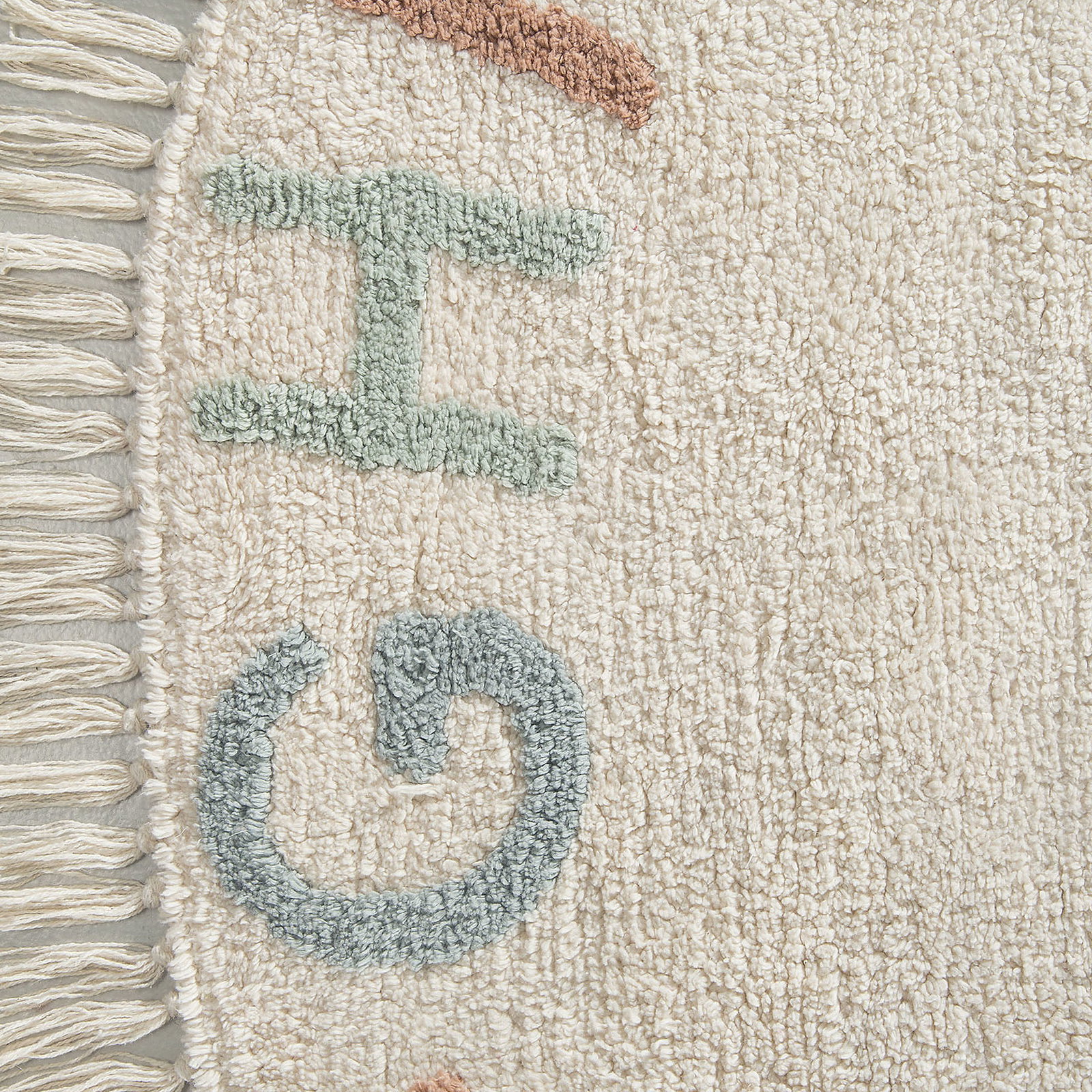 Kibek Kinder-Teppich - Smilla Multicolor 150 cm Ø