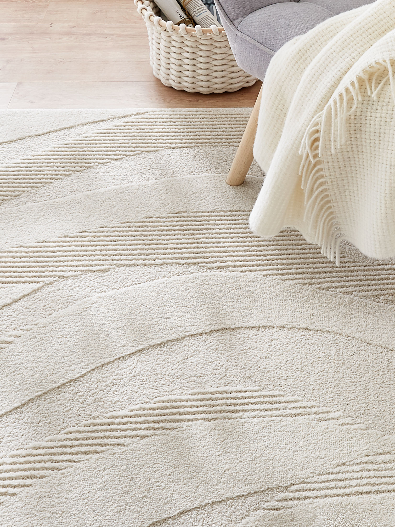Onde | Creme | ca. 80 x 150 cm