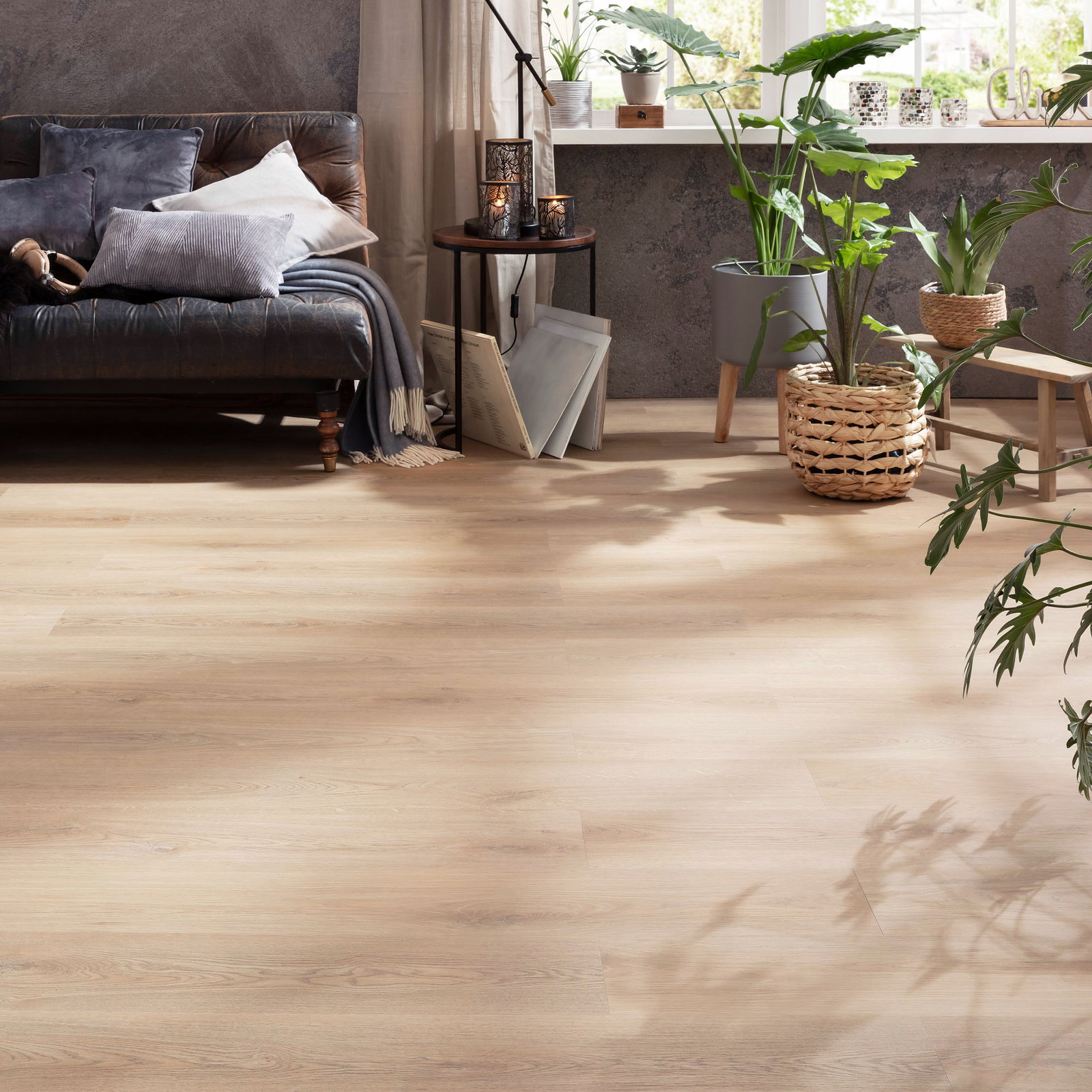 Kibek Vinylboden - Whisper Wood Braun 20 x 130 cm