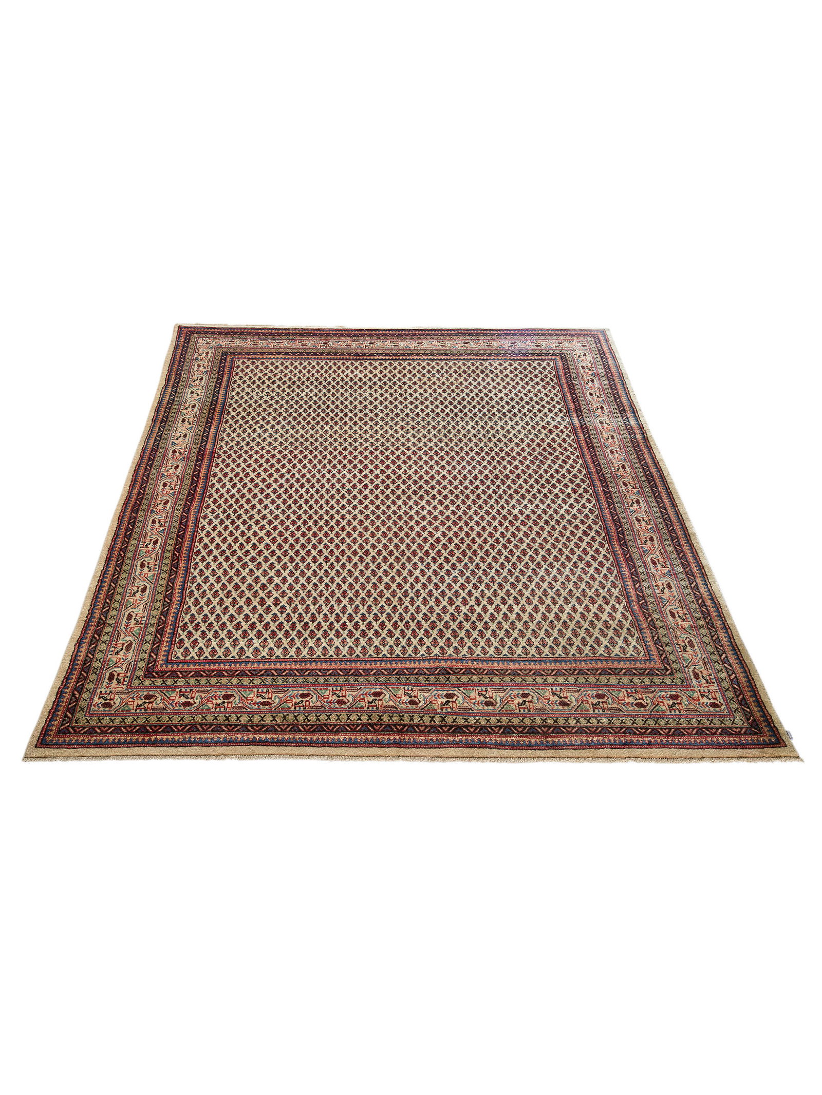 Kibek Unikat / Einzelstück - Sarough Mir Multicolor 250 x 350 cm 100% Schurwolle
