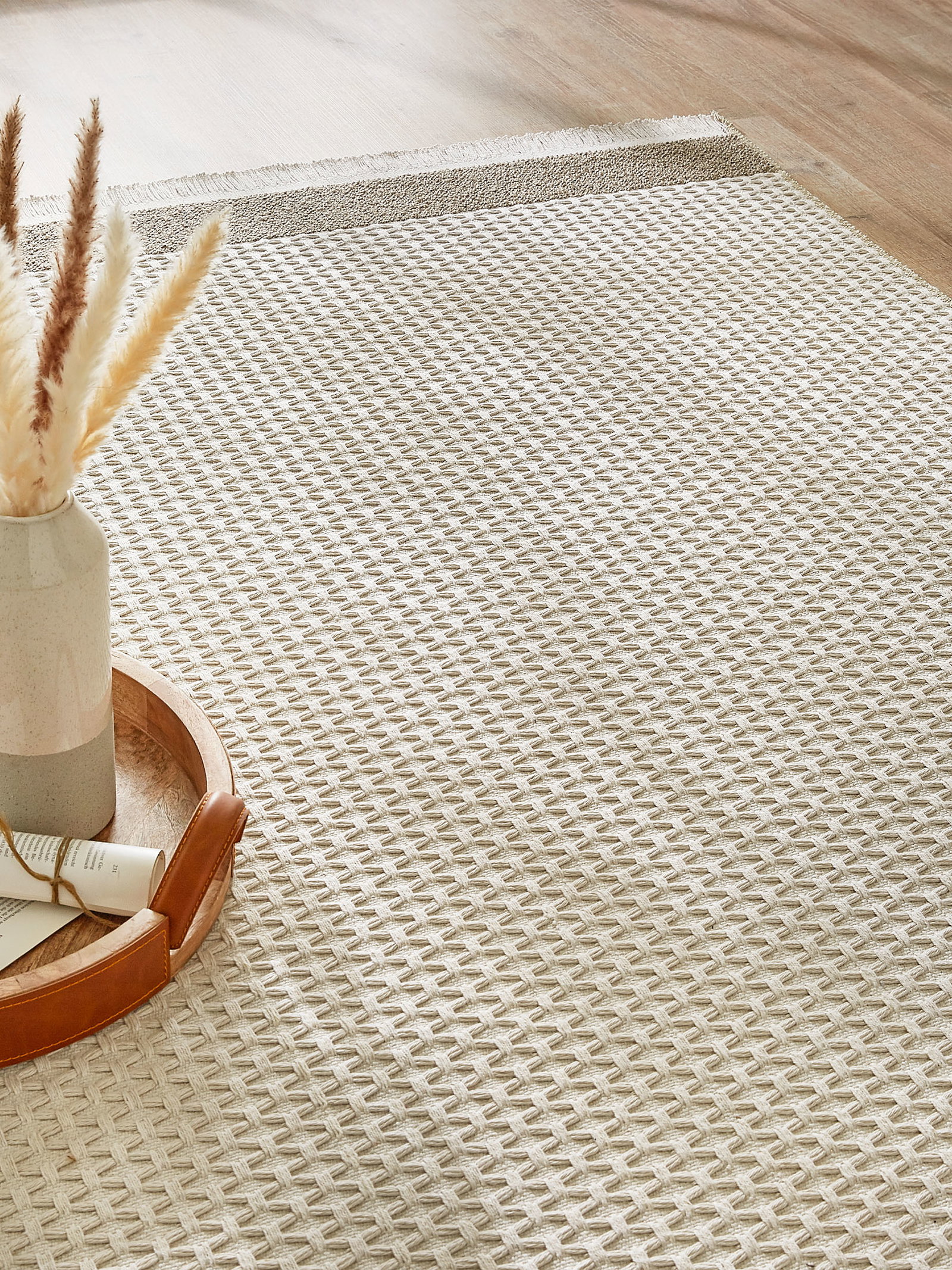 Kibek Moderner Teppich - Odda Creme 200 x 290 cm