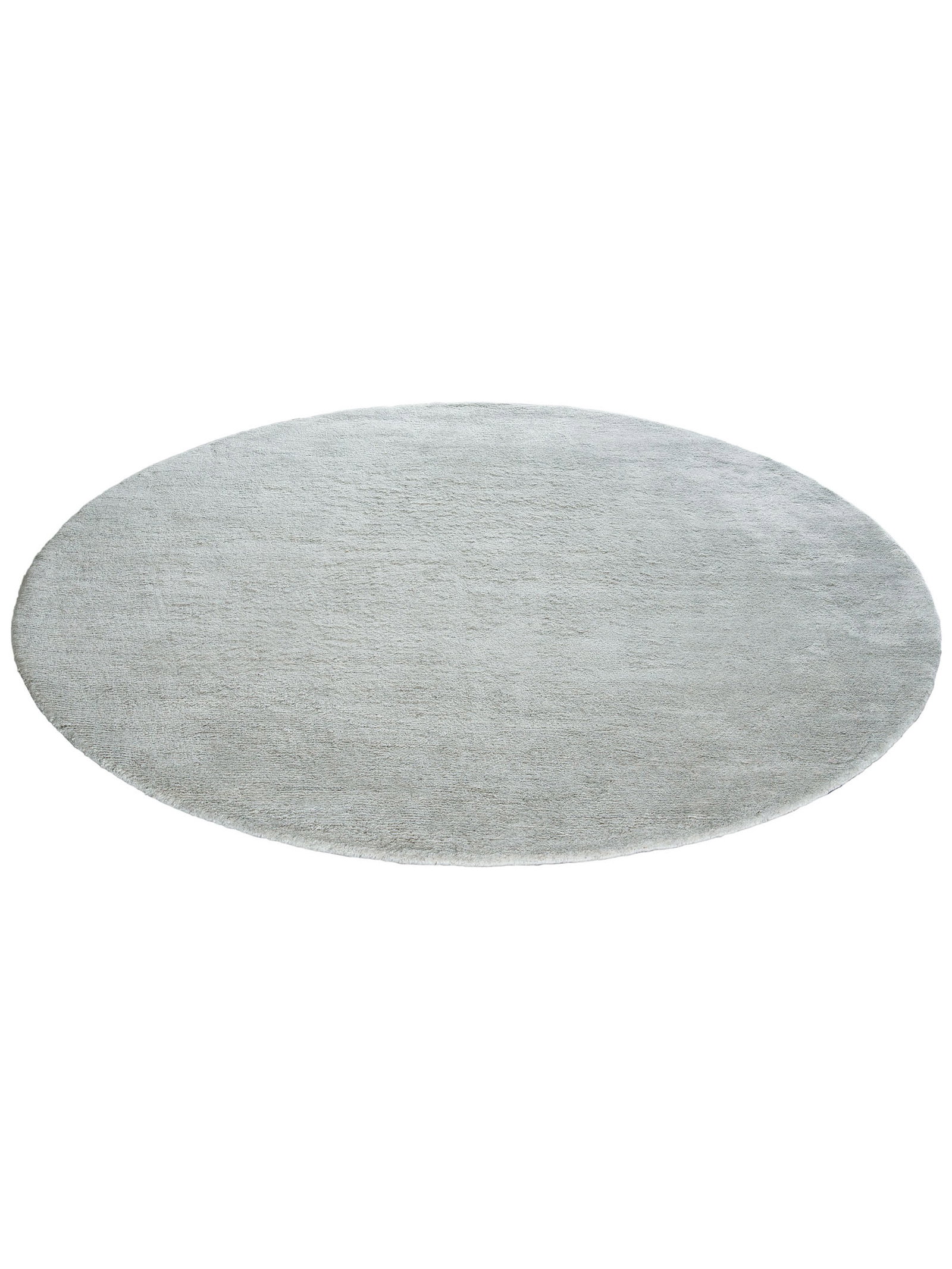 Kibek Woll-Teppich - Puri Grau 200 cm Ø