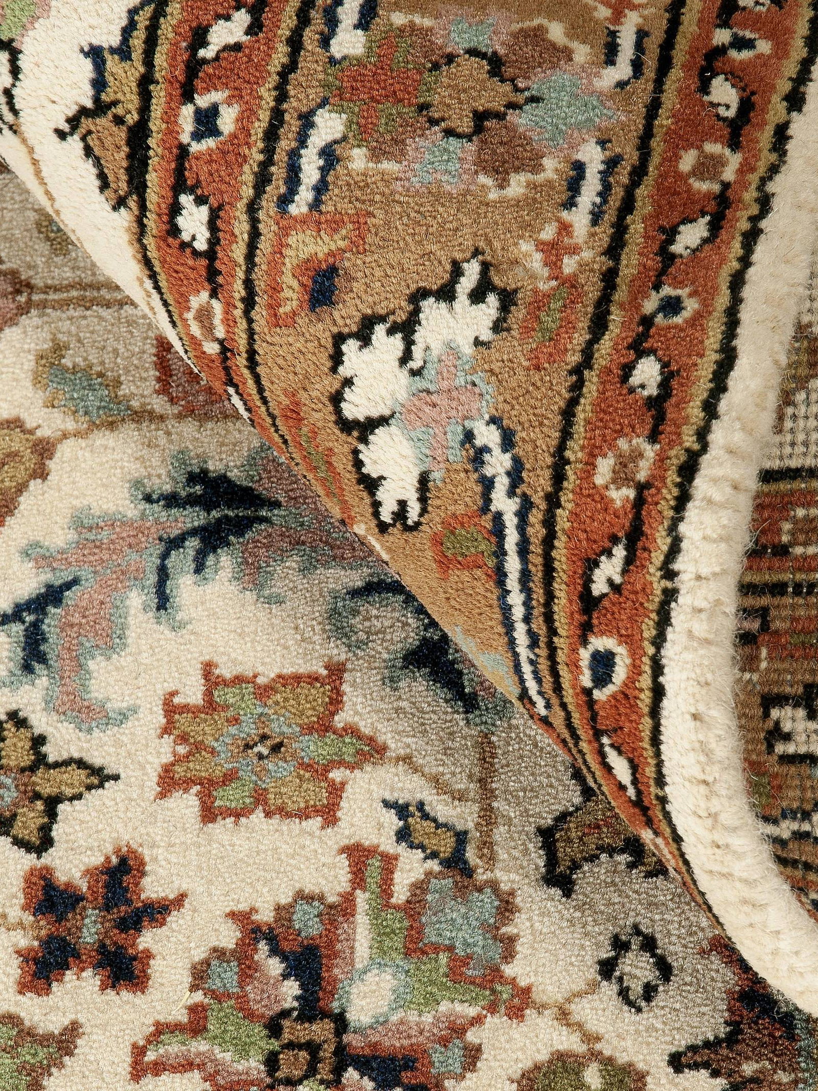 Kibek Orient-Teppich - Padischah Isfahan Beige 80 x 200 cm