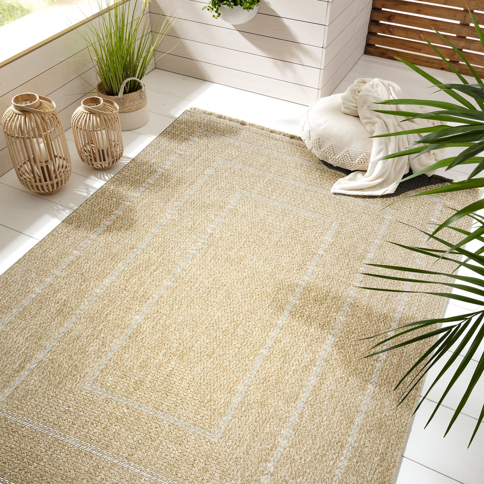 Kibek Outdoor-Teppich - Roccapina Braun 160 x 230 cm