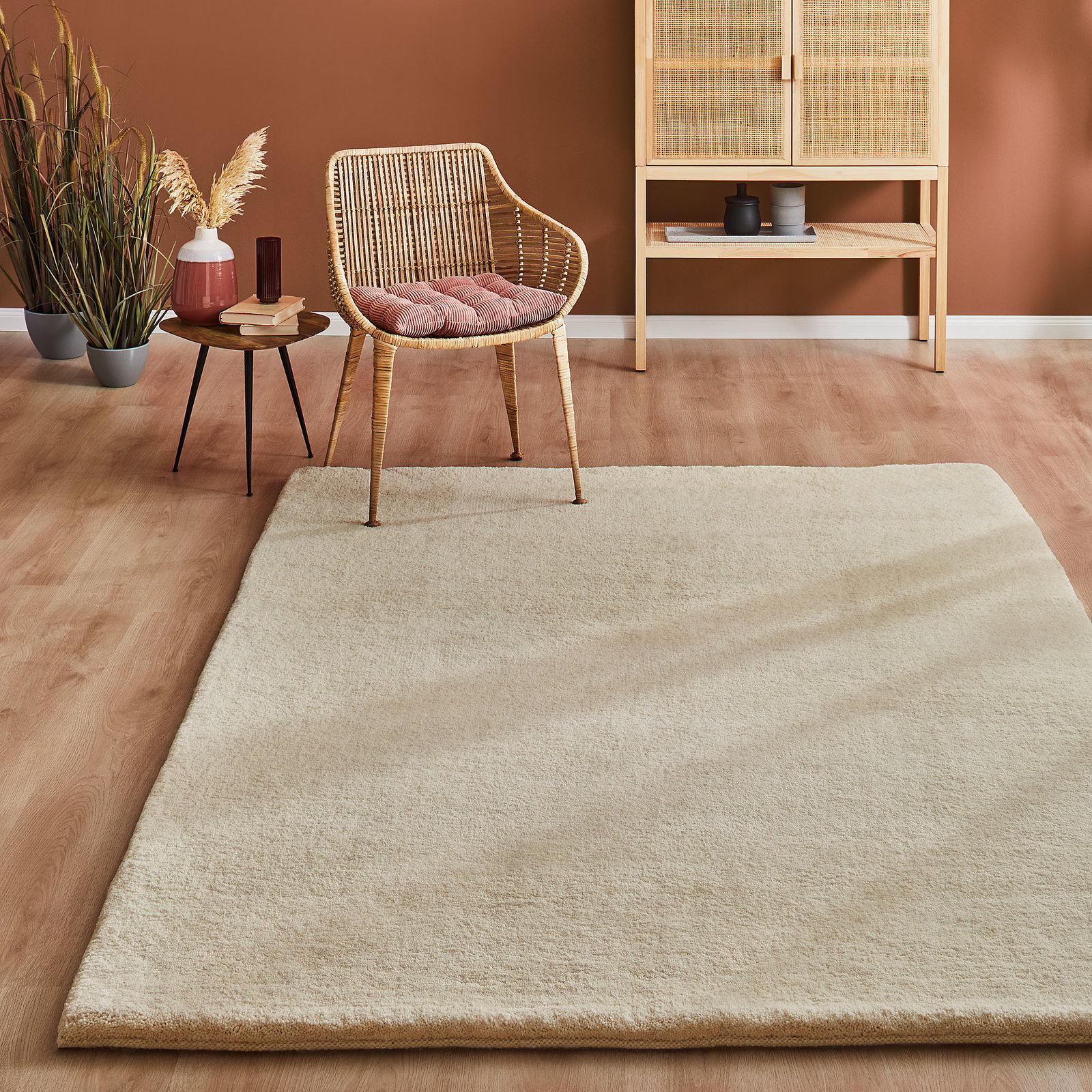 Kibek Woll-Teppich - Mavora Beige 250 x 300 cm
