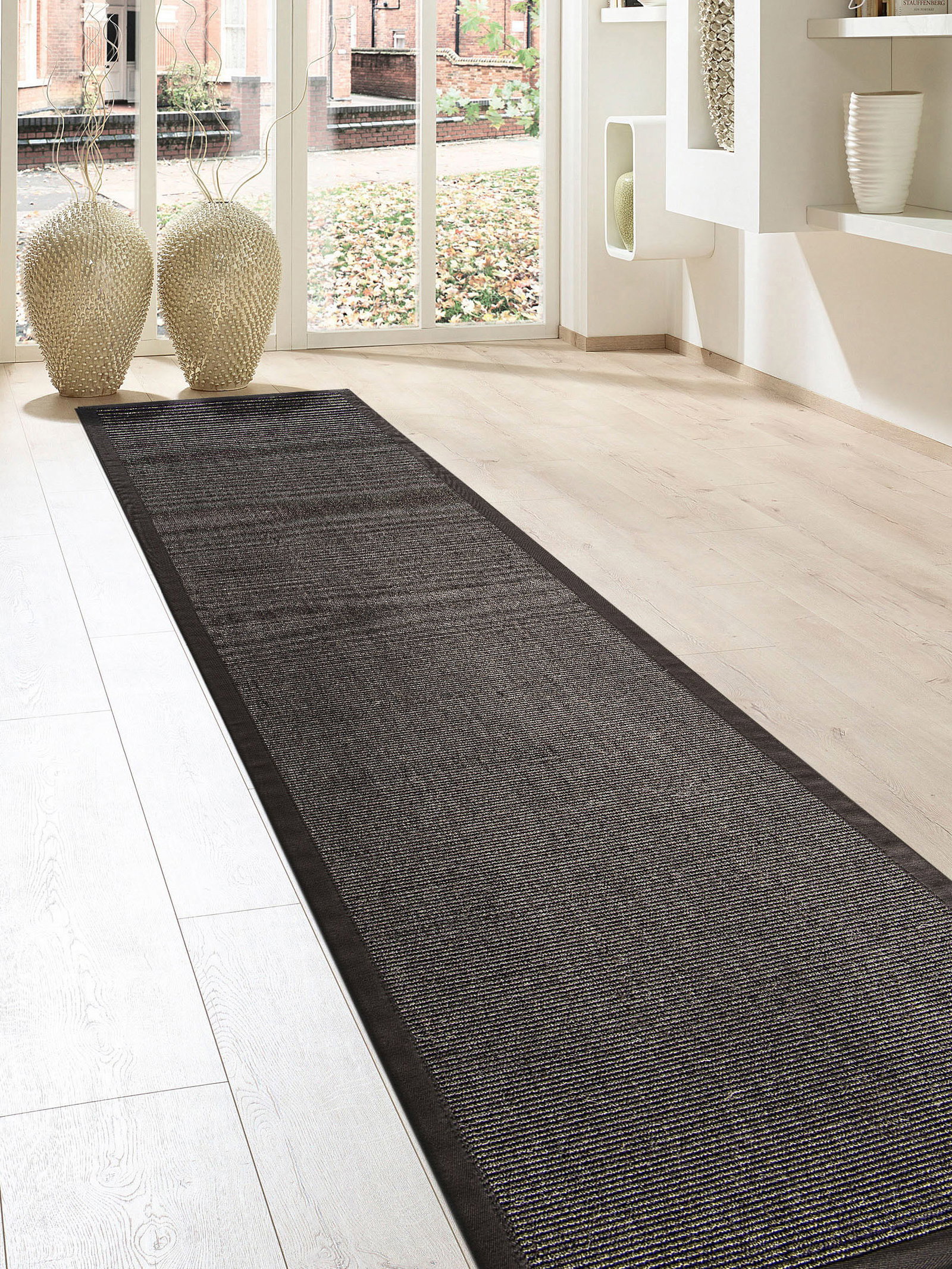 Kibek Sisal-Teppich - Aruba Colour Grau 130 x 190 cm 100 % Sisal