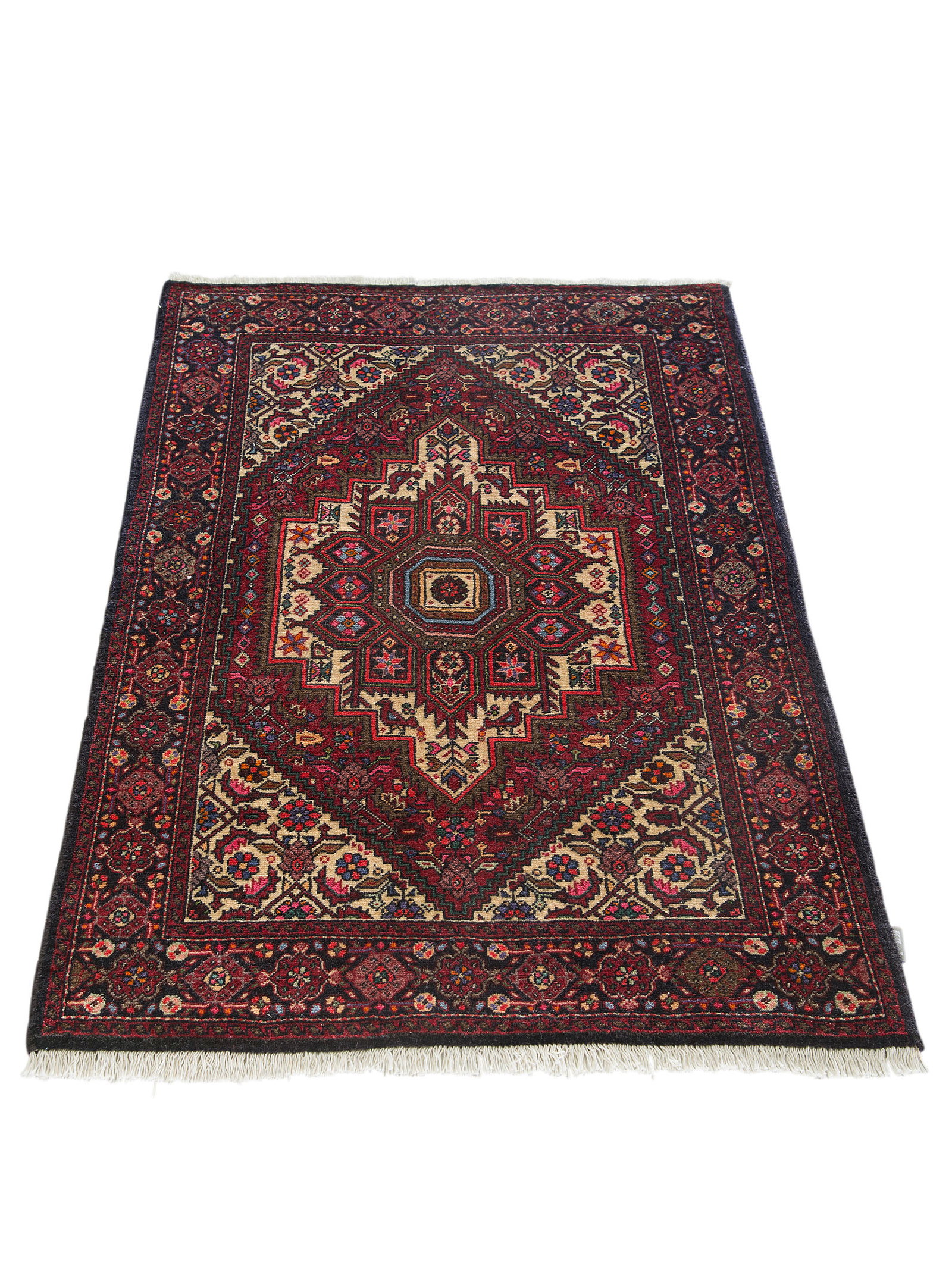 Kibek Unikat / Einzelstück - Goltogh Multicolor 70 x 140 cm 100% Schurwolle