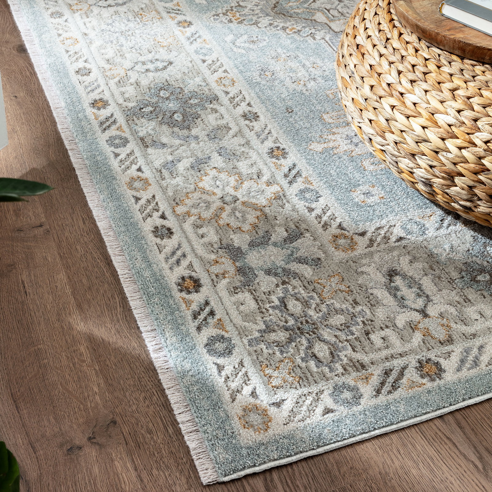 Kibek Vintage-Teppich - Amarat Blau 120 x 170 cm