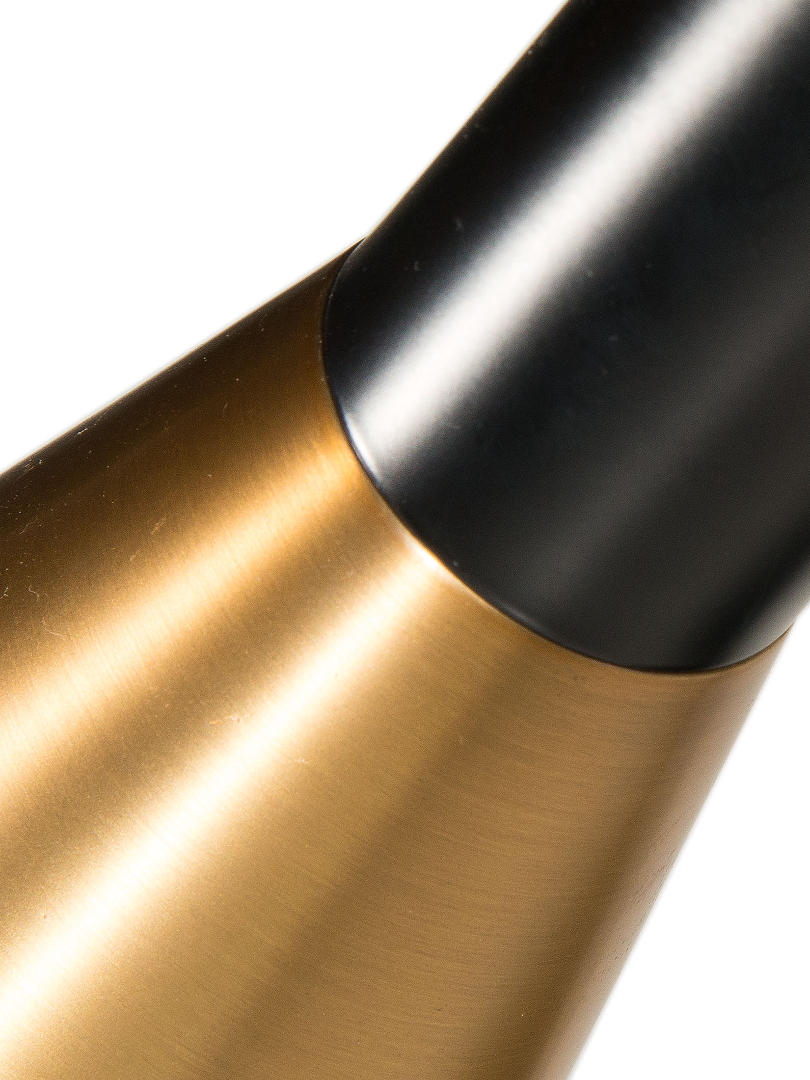 Satin Brass/Schwarz
