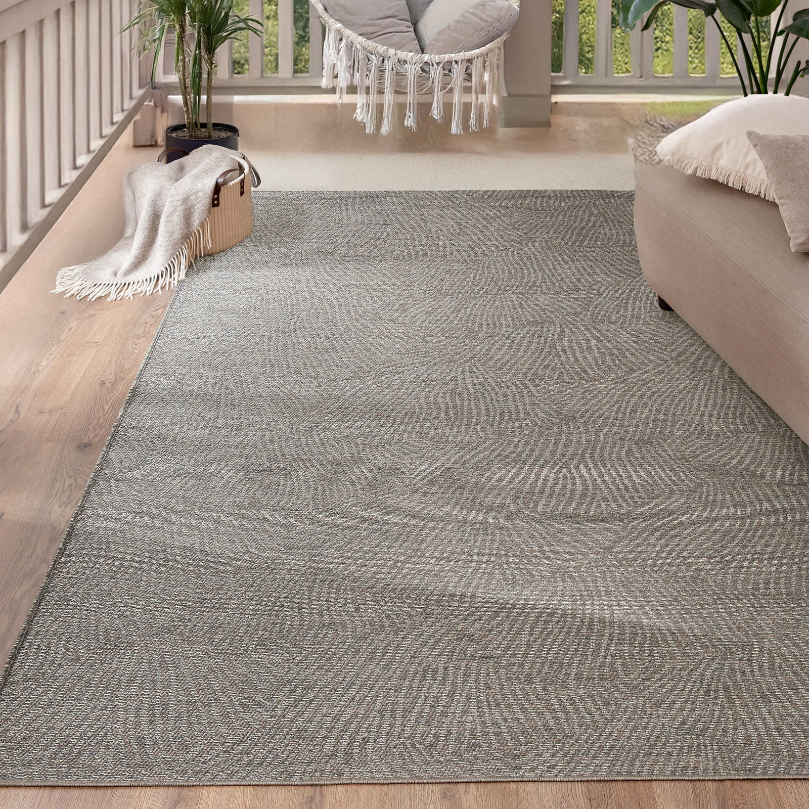 Kibek Outdoor-Teppich - Caprera Beige 160 x 230 cm