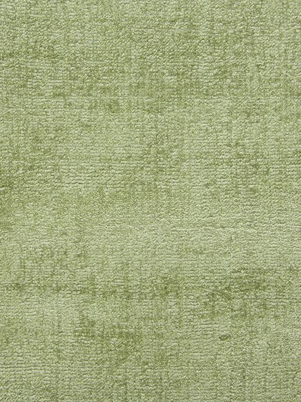 Grün strukturierter Teppichboden mit kurzem Flor, gleichmäßige Oberfläche.