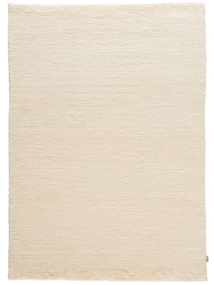 Beiger Teppich liegt flach, ohne Muster, in neutralem Raum.