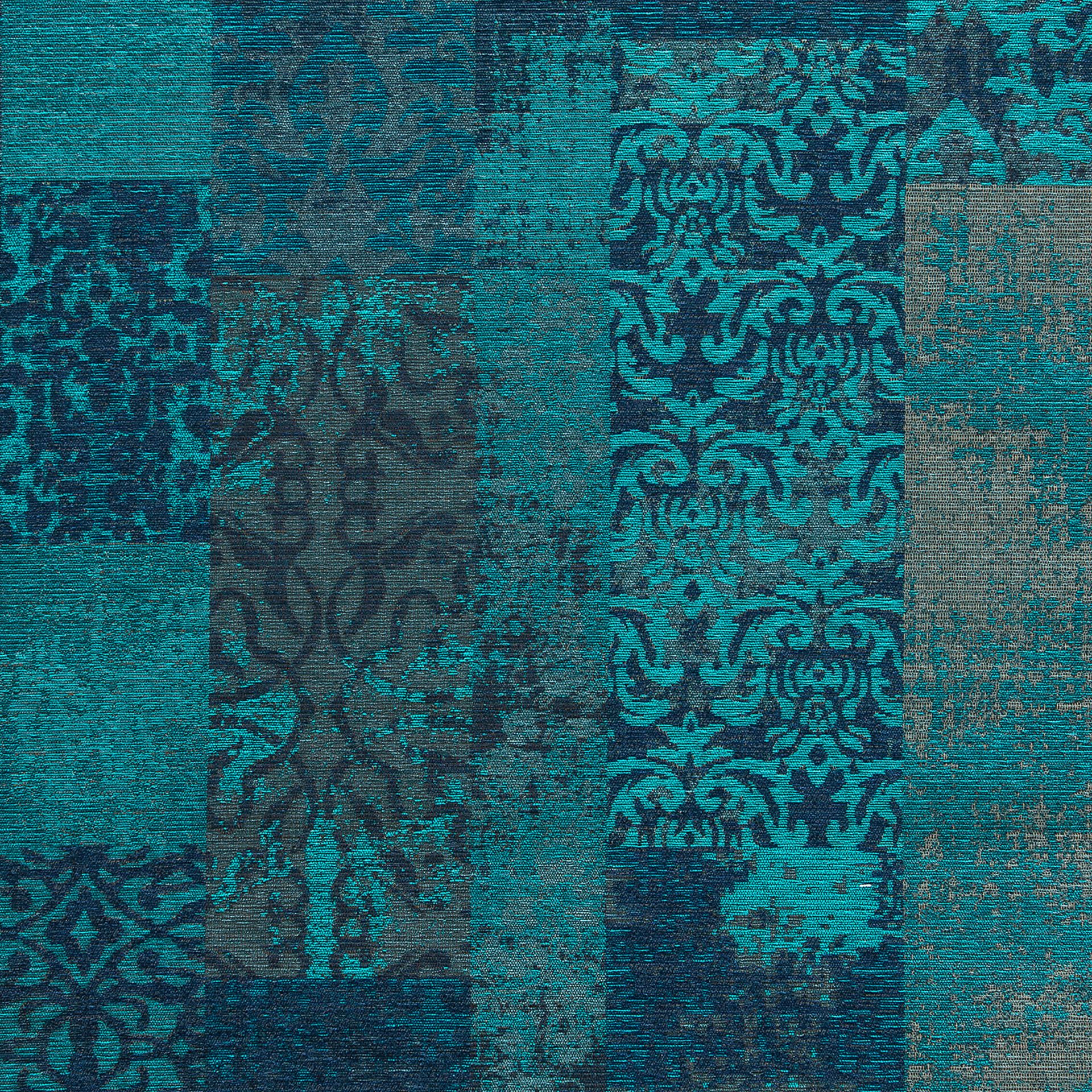 Patch DesignerTeppich von Kibek in Blau